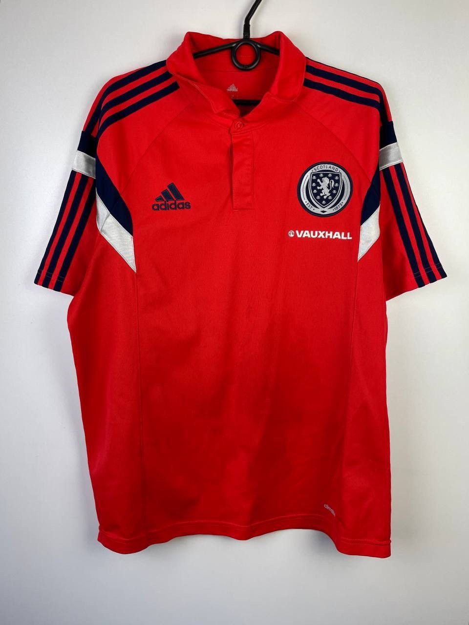 Vintage Adidas Scotland vintage polo shirt size XL Size US XL / EU 56 / 4 - 1 Thumbnail