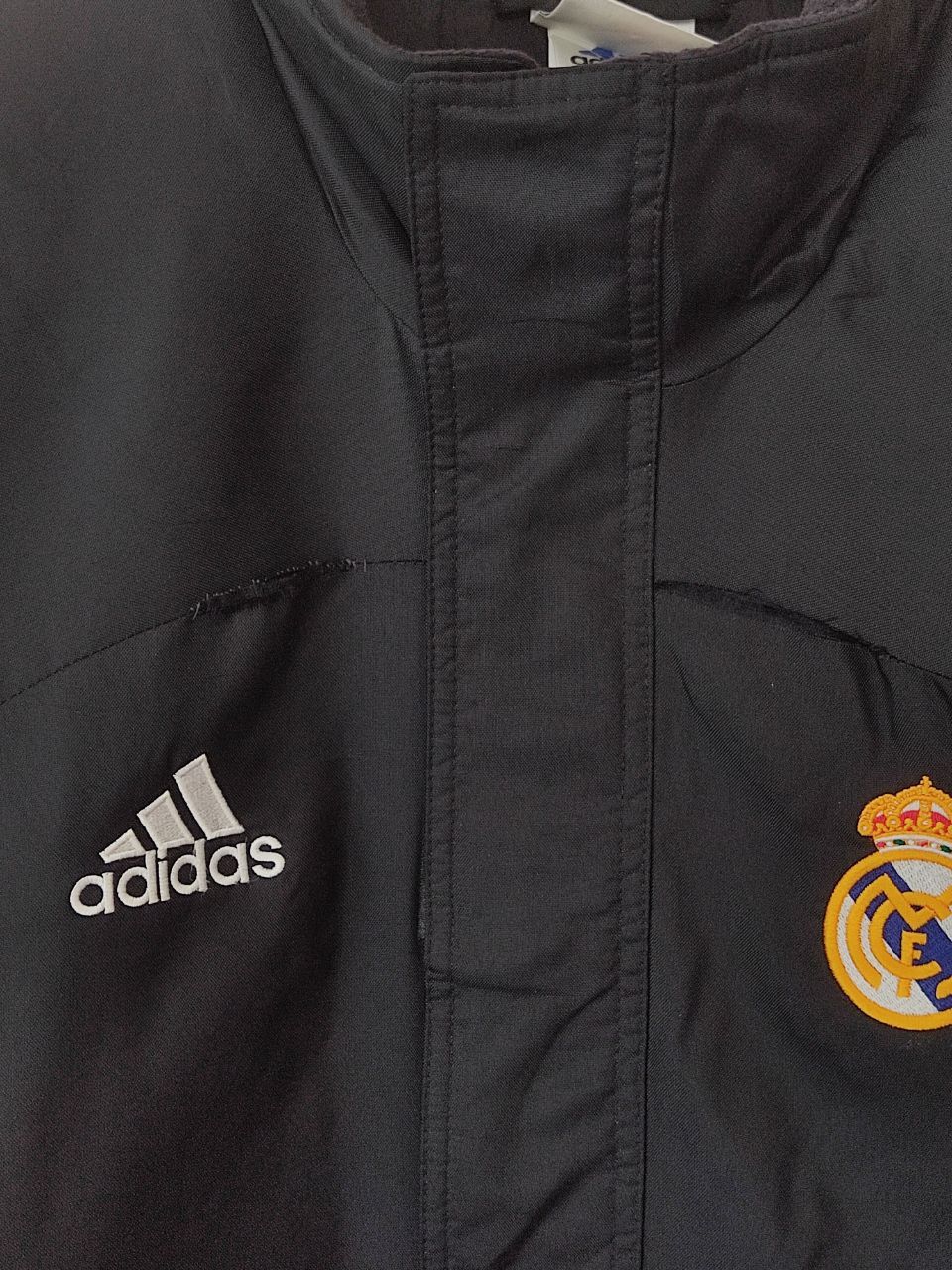 Adidas × Vintage Vintage Millennium Real Madrid Long Jacket 02:s Size US L / EU 52-54 / 3 - 9 Thumbnail