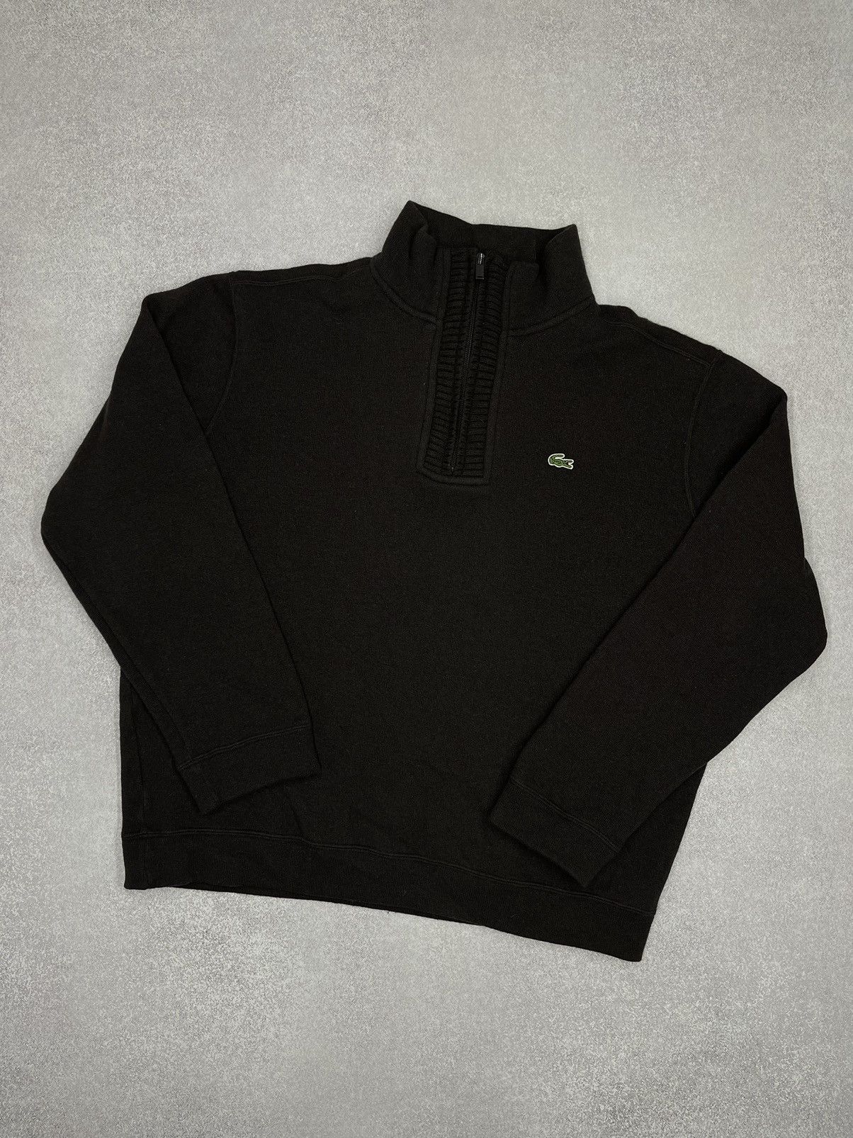 Vintage Lacoste Sweater Brown Y2K