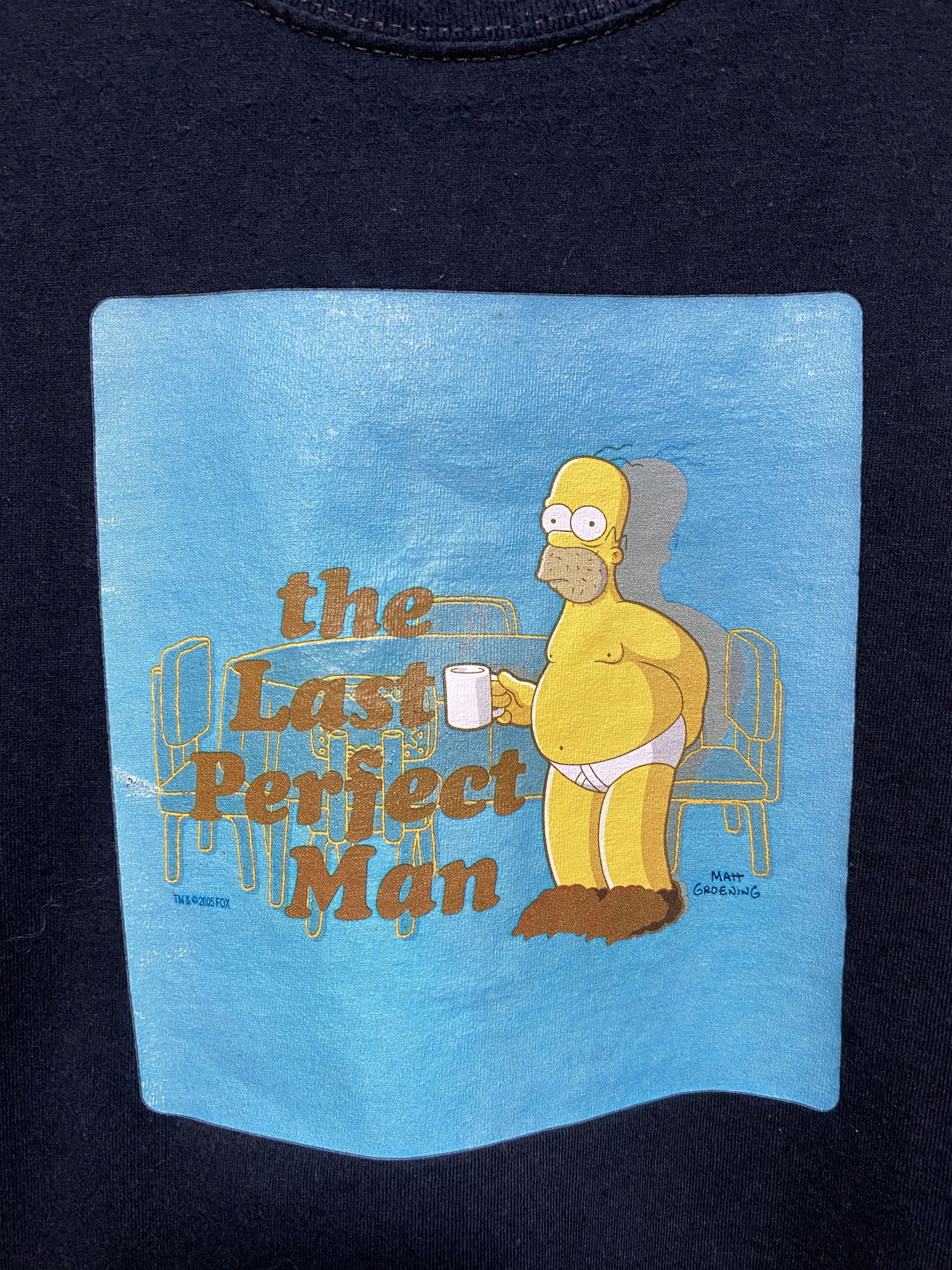 The Simpsons × Vintage Vintage 2005 The simpsons the last perfect man T-shirt Size US XL / EU 56 / 4 - 3 Thumbnail