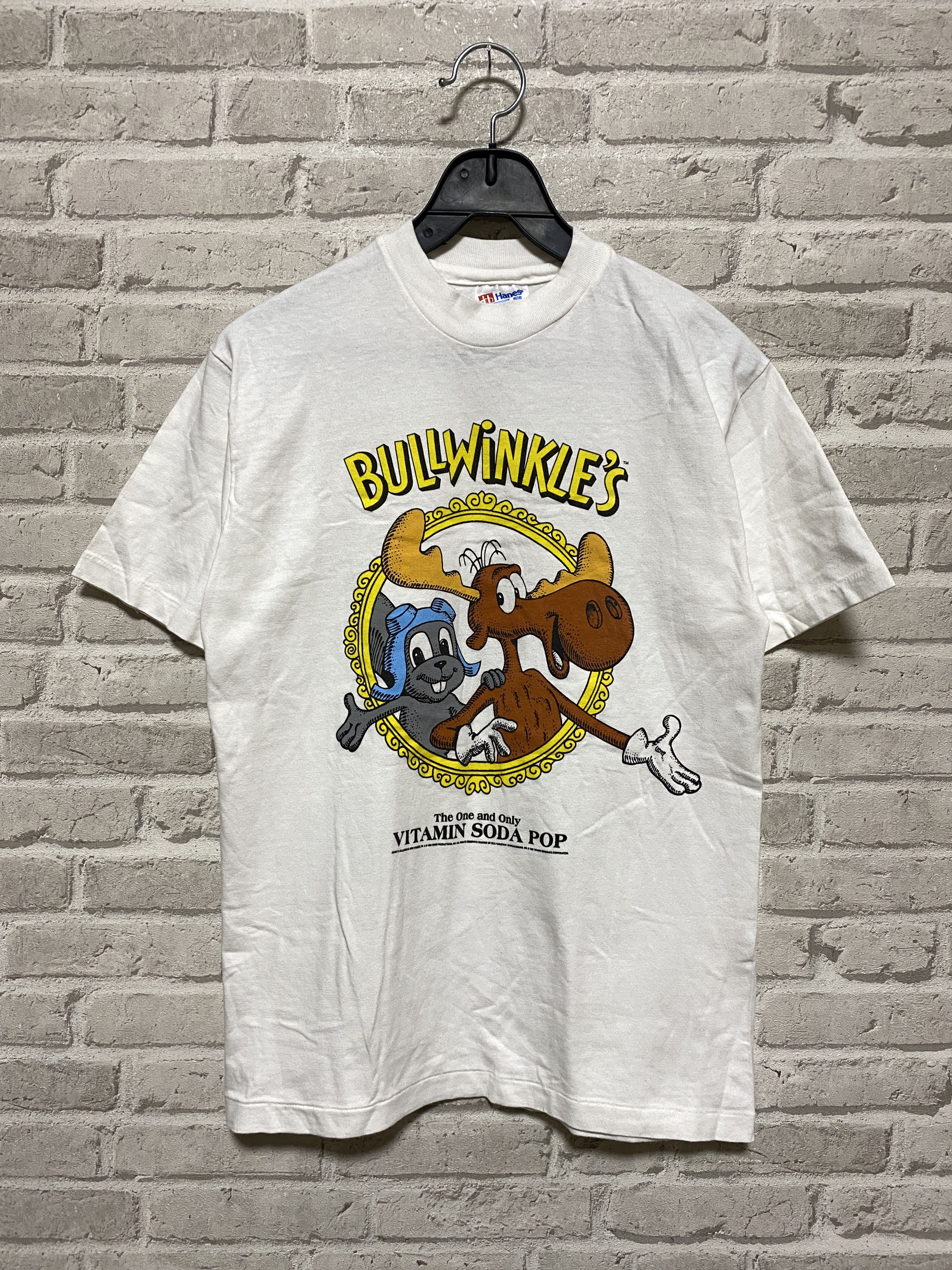 Cartoon Network × Vintage Rare Rocky and Bullwinkle 1993 Vintage Tee Size US S / EU 44-46 / 1 - 1 Thumbnail