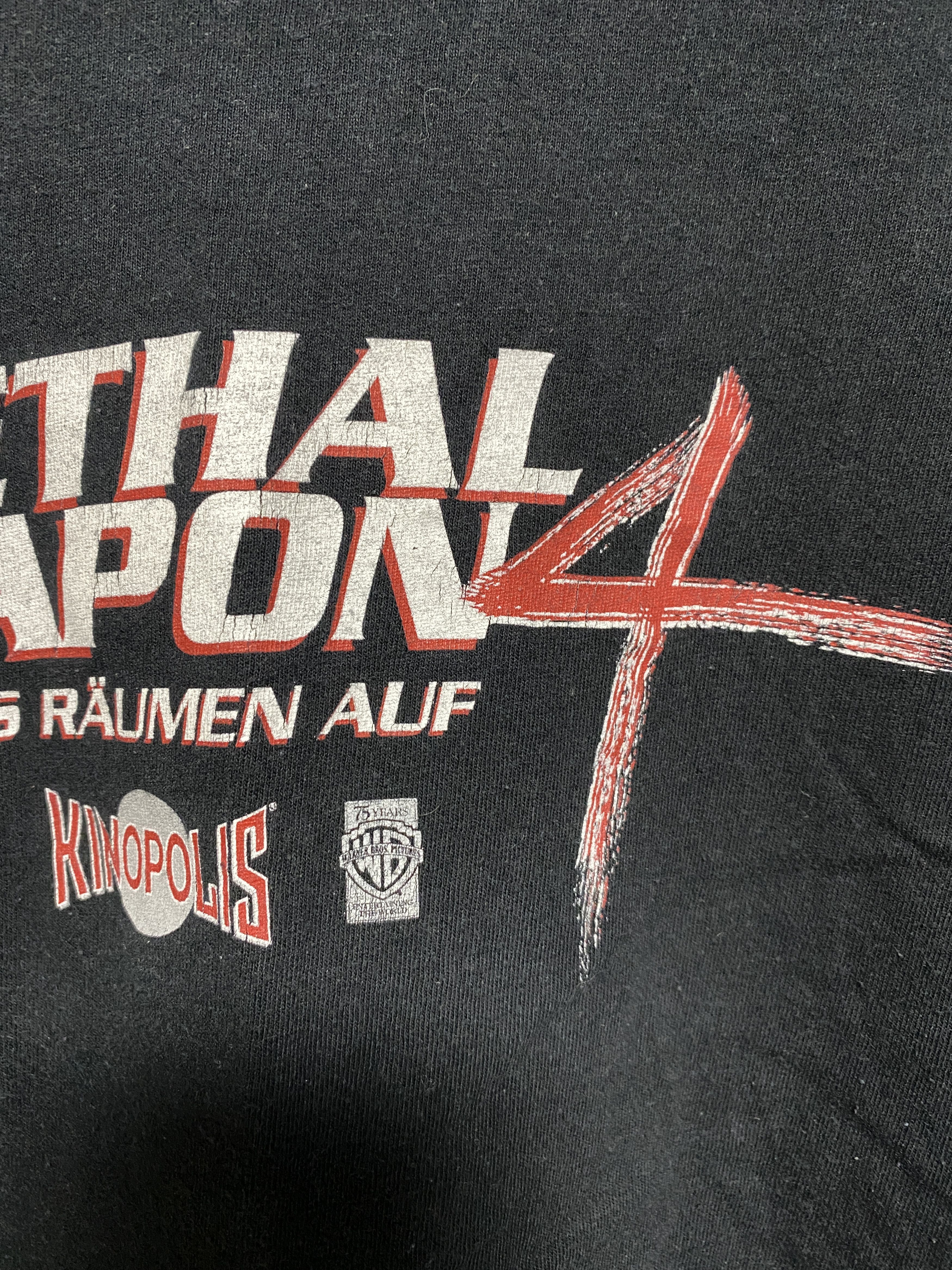 Vintage Vintage 1998 Lethal weapon 4 Movie T-shirt Size US XL / EU 56 / 4 - 5 Thumbnail