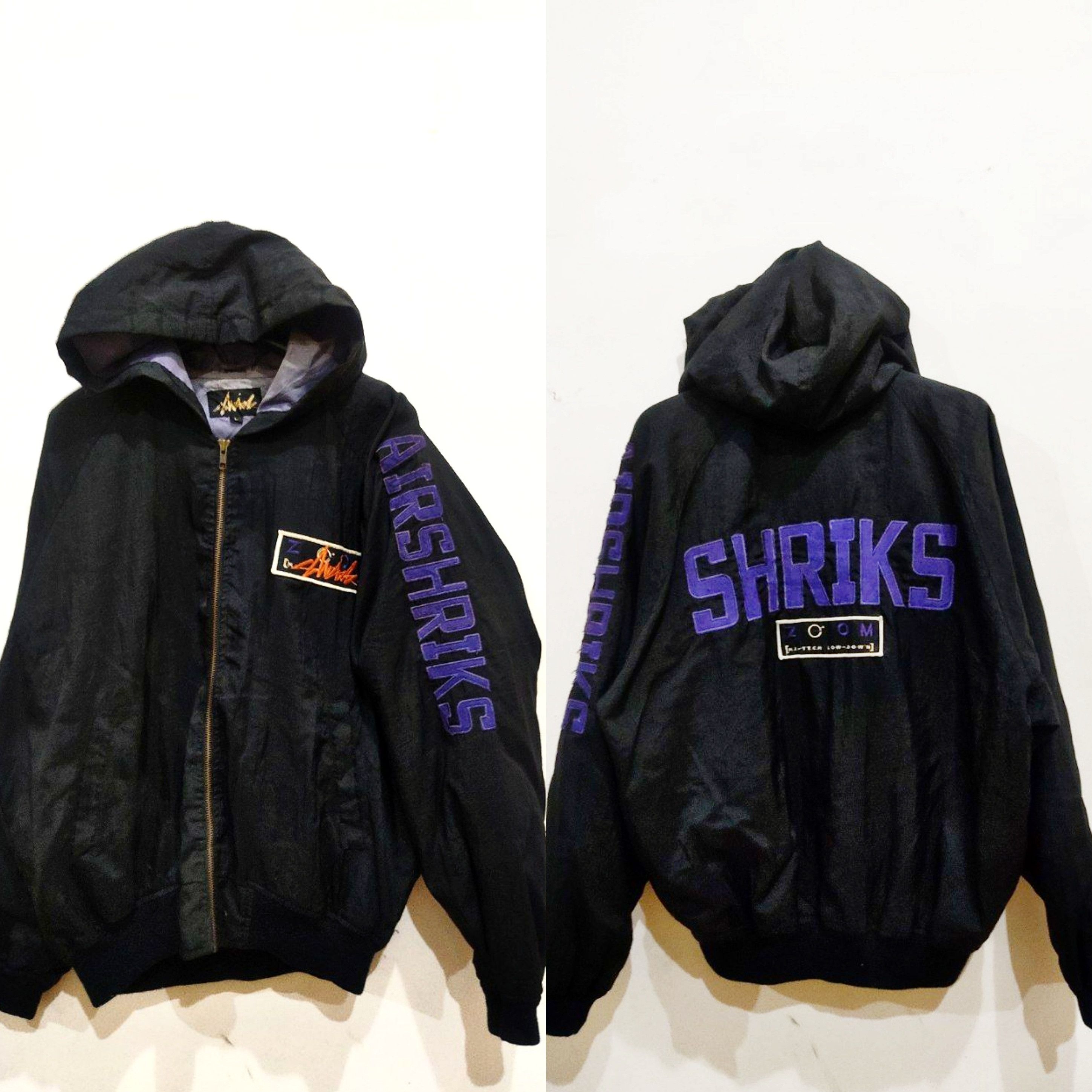 Japanese Brand × Vintage Vintage Airshriks Hi Tech Low Down Jacket Size US L / EU 52-54 / 3 - 1 Thumbnail