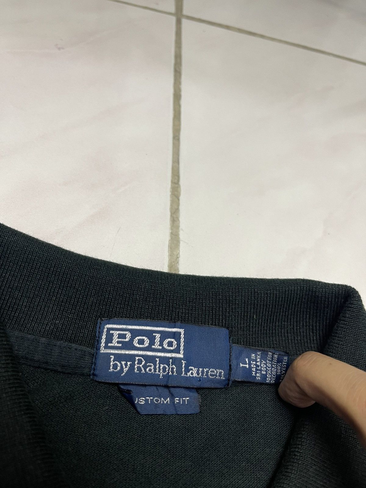 Polo Ralph Lauren × Vintage Vintage Polo Ralph Lauren Skull Embroidered Shirt Size US L / EU 52-54 / 3 - 4 Thumbnail