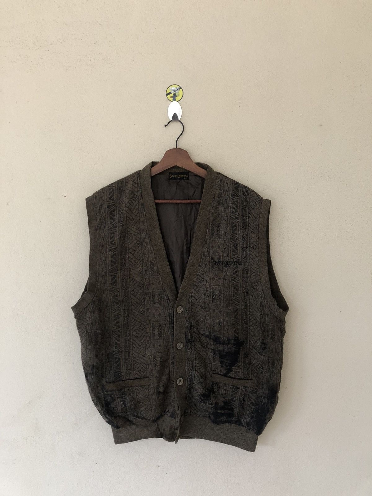 Gianni Valentino × Valentino × Vintage GIANNI VALENTINO VEST Size US L / EU 52-54 / 3 - 1 Thumbnail