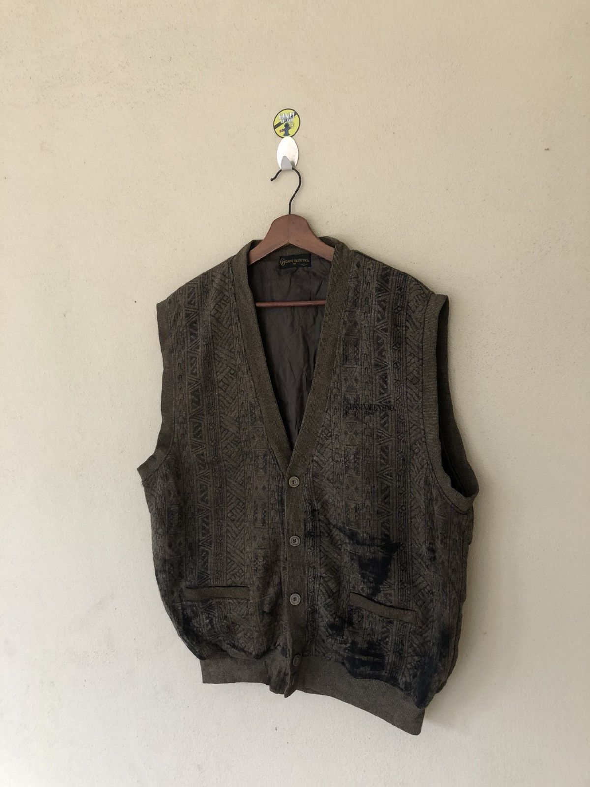 Gianni Valentino × Valentino × Vintage GIANNI VALENTINO VEST Size US L / EU 52-54 / 3 - 2 Thumbnail