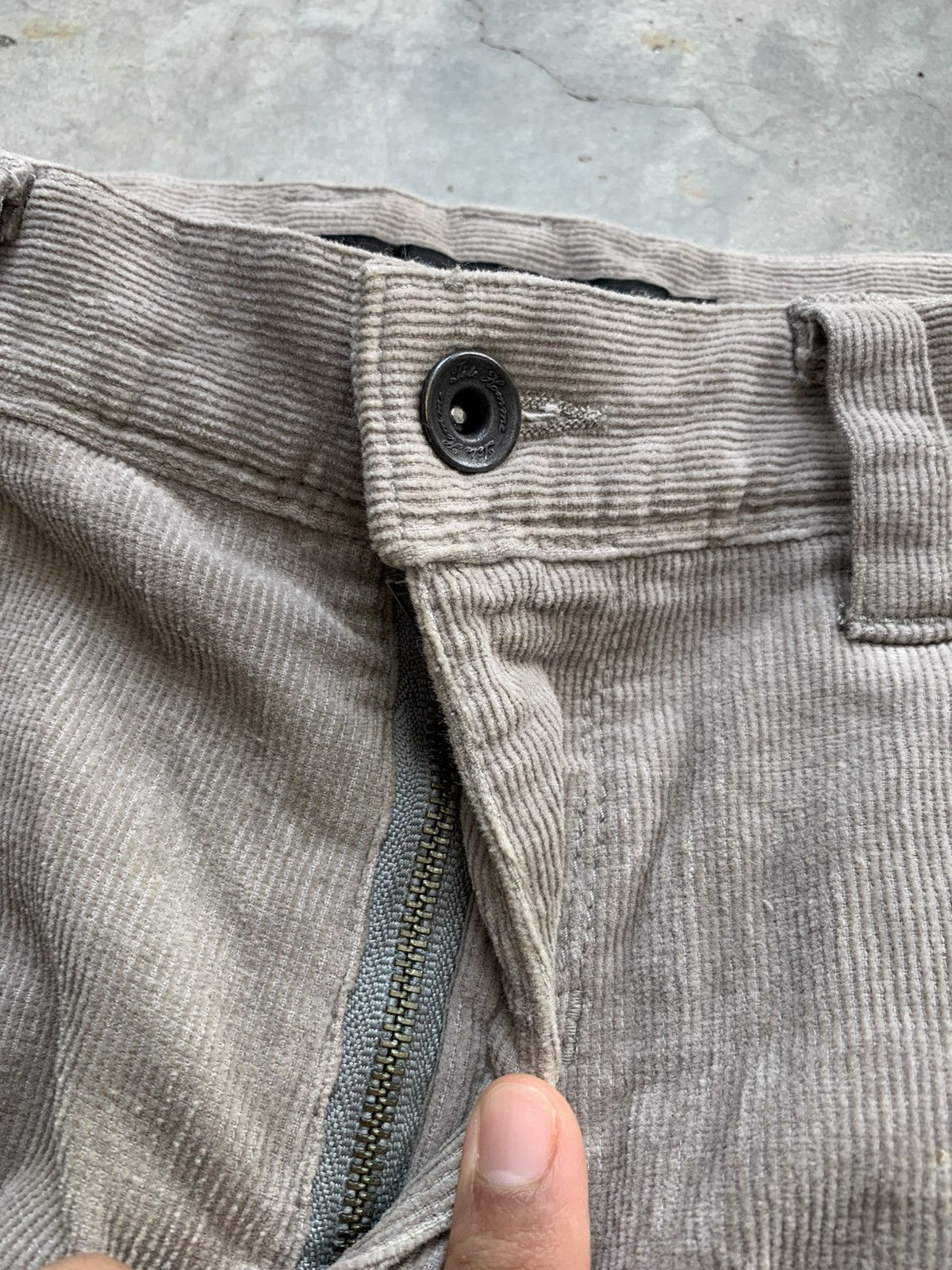 Issey Miyake × Japanese Brand × Tete Homme JapaneseBrand Tete Homme by Issey Miyake Corduroy Pant Size US 32 / EU 48 - 4 Thumbnail