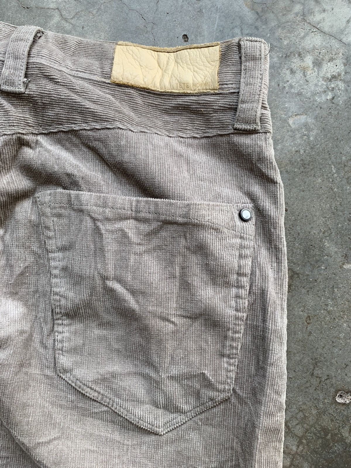 Issey Miyake × Japanese Brand × Tete Homme JapaneseBrand Tete Homme by Issey Miyake Corduroy Pant Size US 32 / EU 48 - 9 Thumbnail