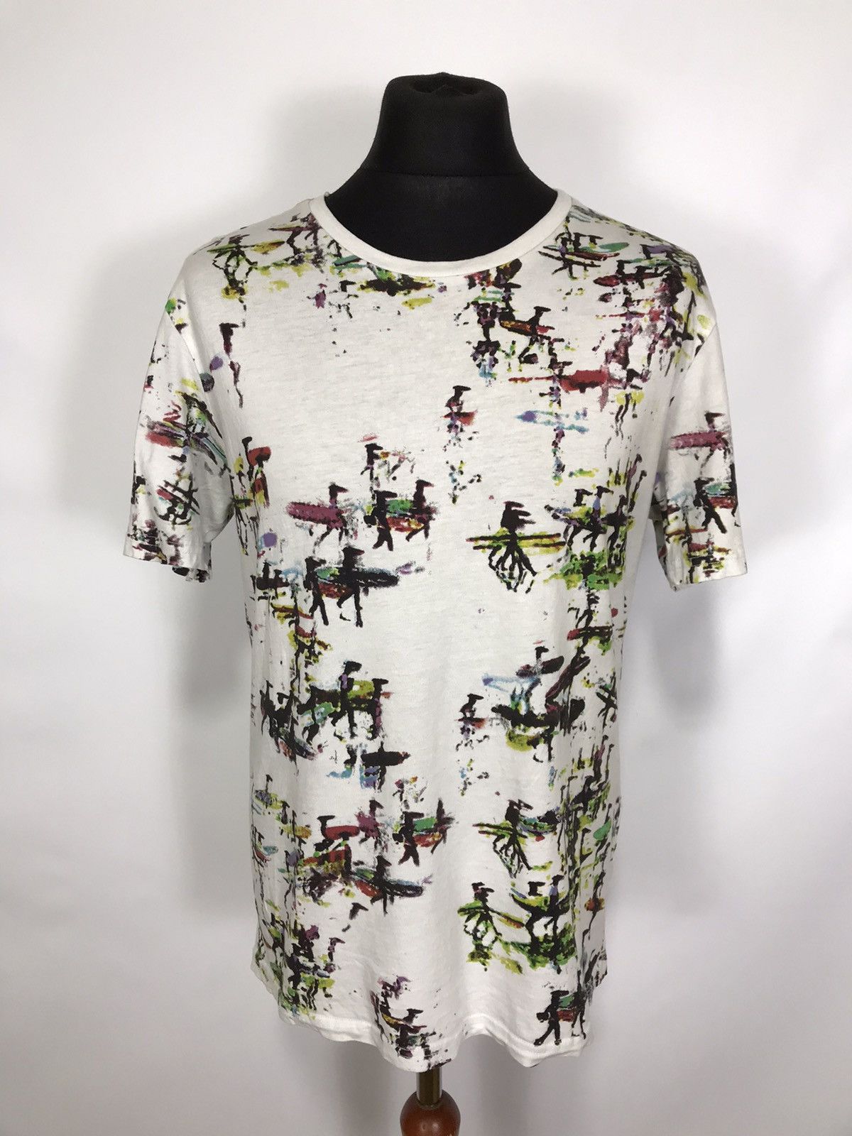 Designer × Trussardi Trussardi Jeans multicolor t-shirt Size US L / EU 52-54 / 3 - 1 Thumbnail