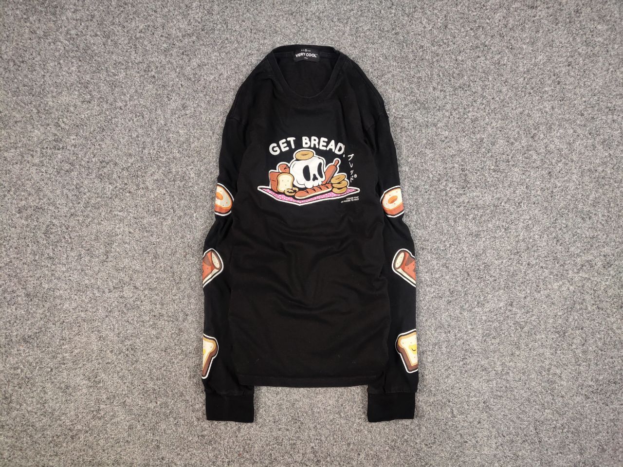 Japanese Brand Very Cool Ged Bread Black Japan Logo long sleeve Size US M / EU 48-50 / 2 - 1 Thumbnail