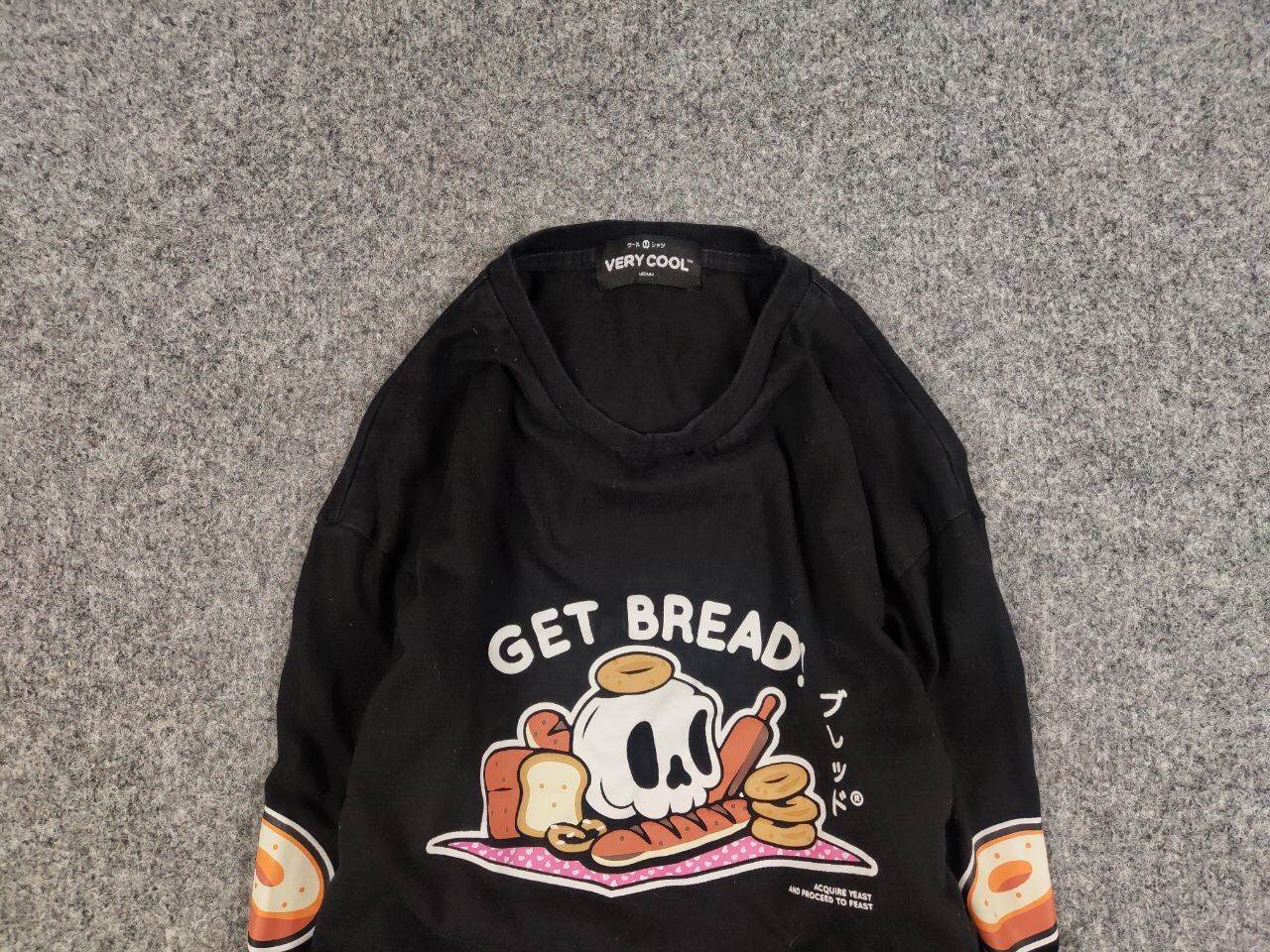 Japanese Brand Very Cool Ged Bread Black Japan Logo long sleeve Size US M / EU 48-50 / 2 - 8 Thumbnail