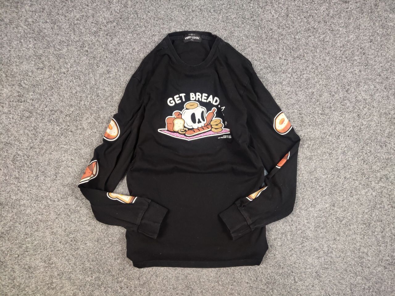 Japanese Brand Very Cool Ged Bread Black Japan Logo long sleeve Size US M / EU 48-50 / 2 - 13 Thumbnail