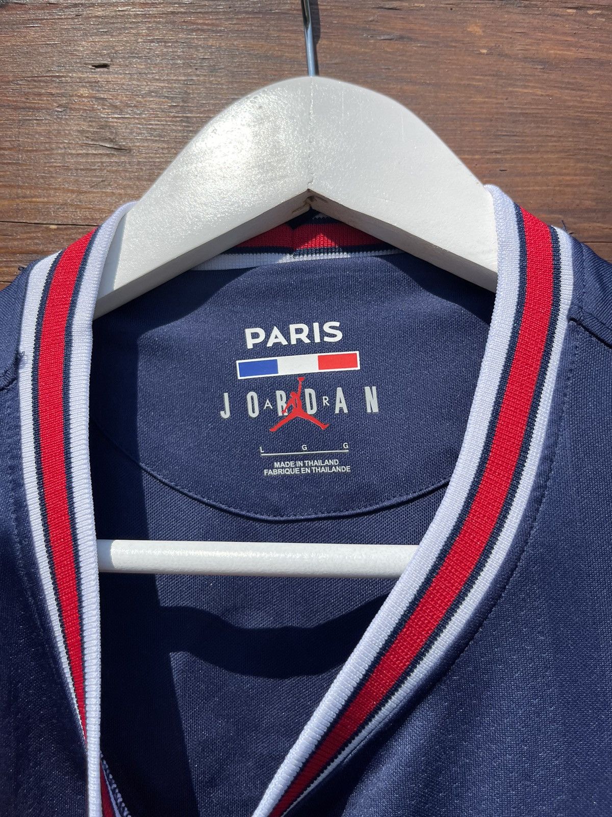 Jordan Brand Messi Jordan PSG nike soccer jersey rare Size US L / EU 52-54 / 3 - 9 Thumbnail