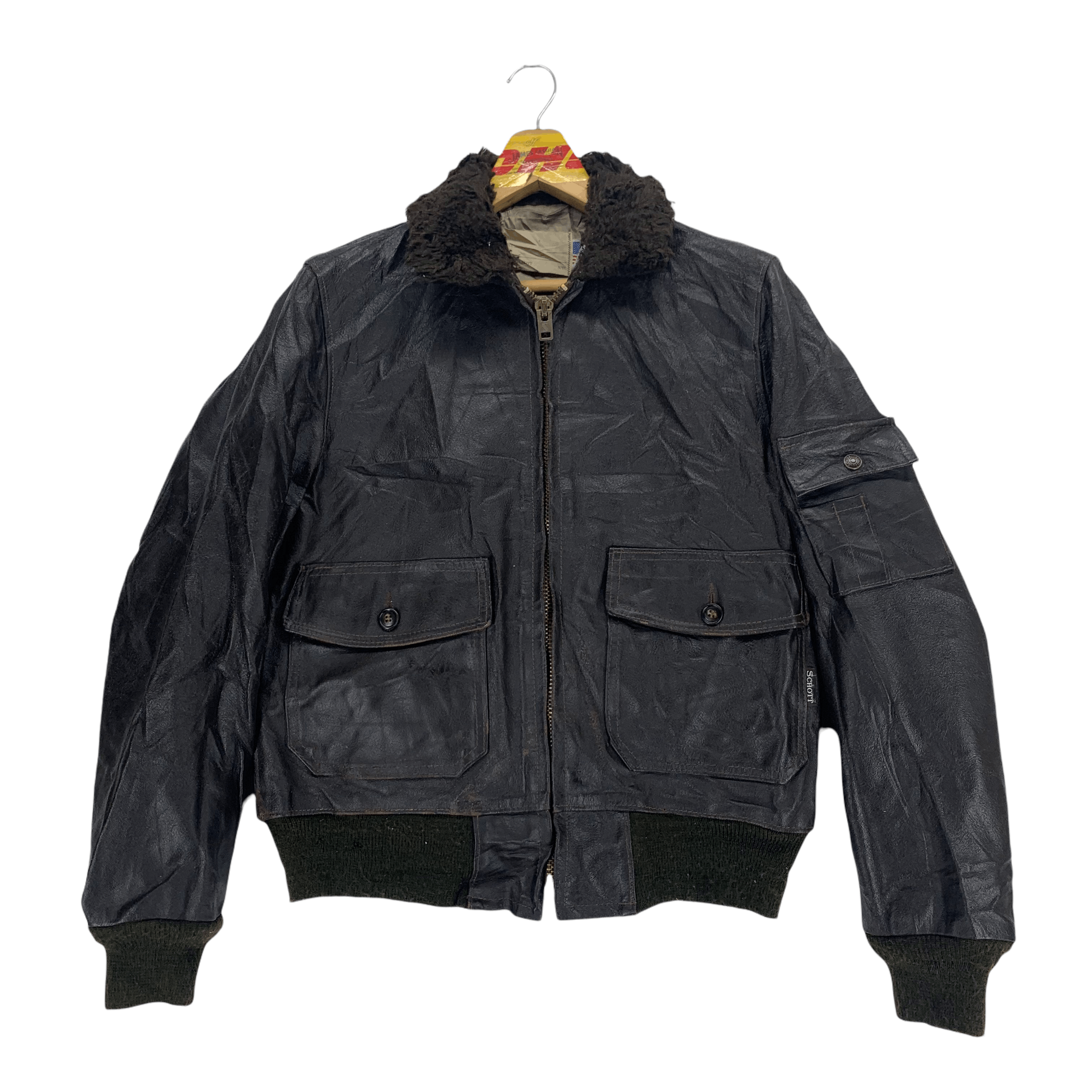 ジャケット・アウター 80s Schott suede leather bomber jkt Schott × Vintage Vintage 80s SCHOTT N.Y.C Suede Leather