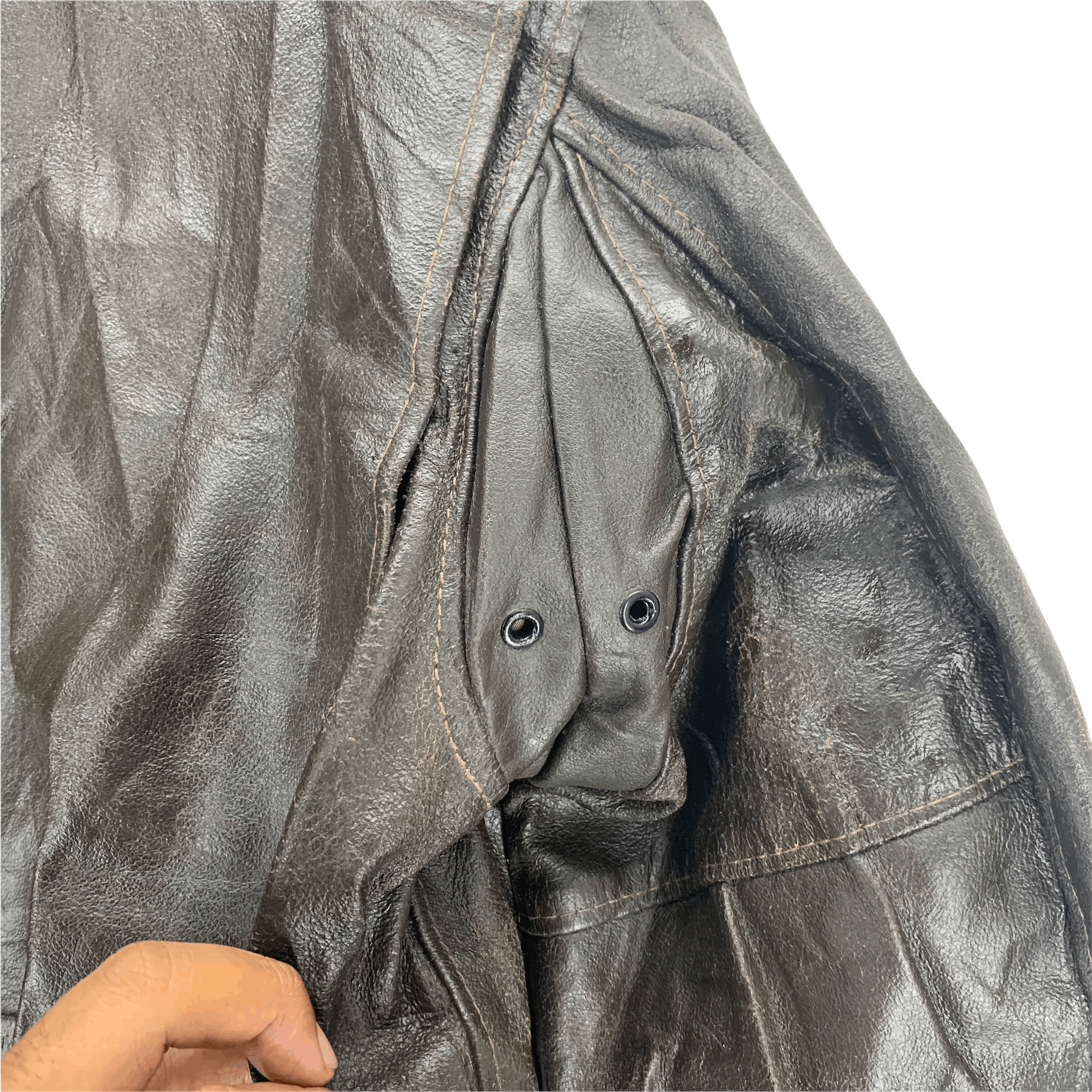 Schott Vintage Schott USN Leather Bomber Jacket #3467 Size US M / EU 48-50 / 2 - 11 Thumbnail