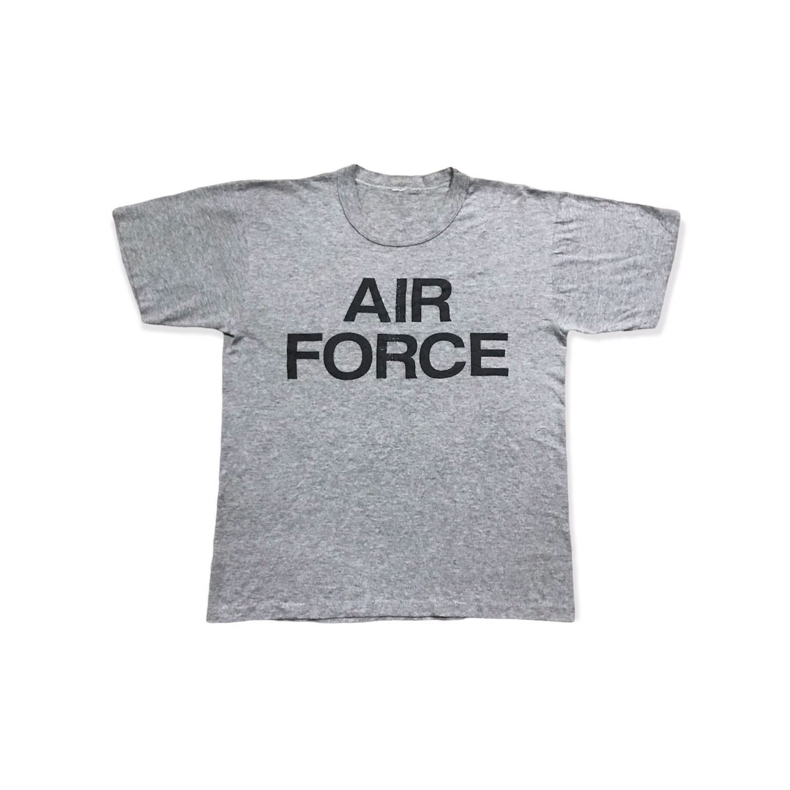 image of Us Air Force Single Stitch T-Shirt in Grey, Men's (Size Medium)