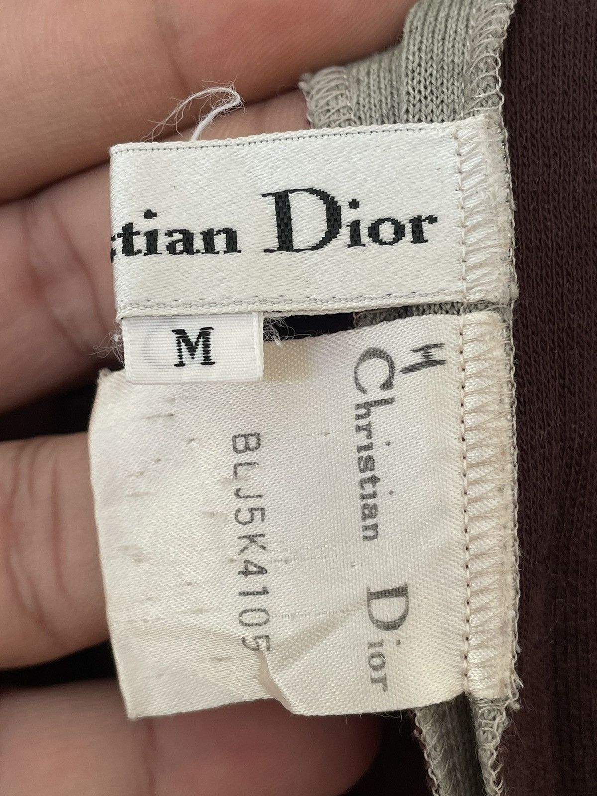 Christian Dior Monsieur CHRISTIAN DIOR DISSTRESSED JACKET Size US M / EU 48-50 / 2 - 8 Thumbnail