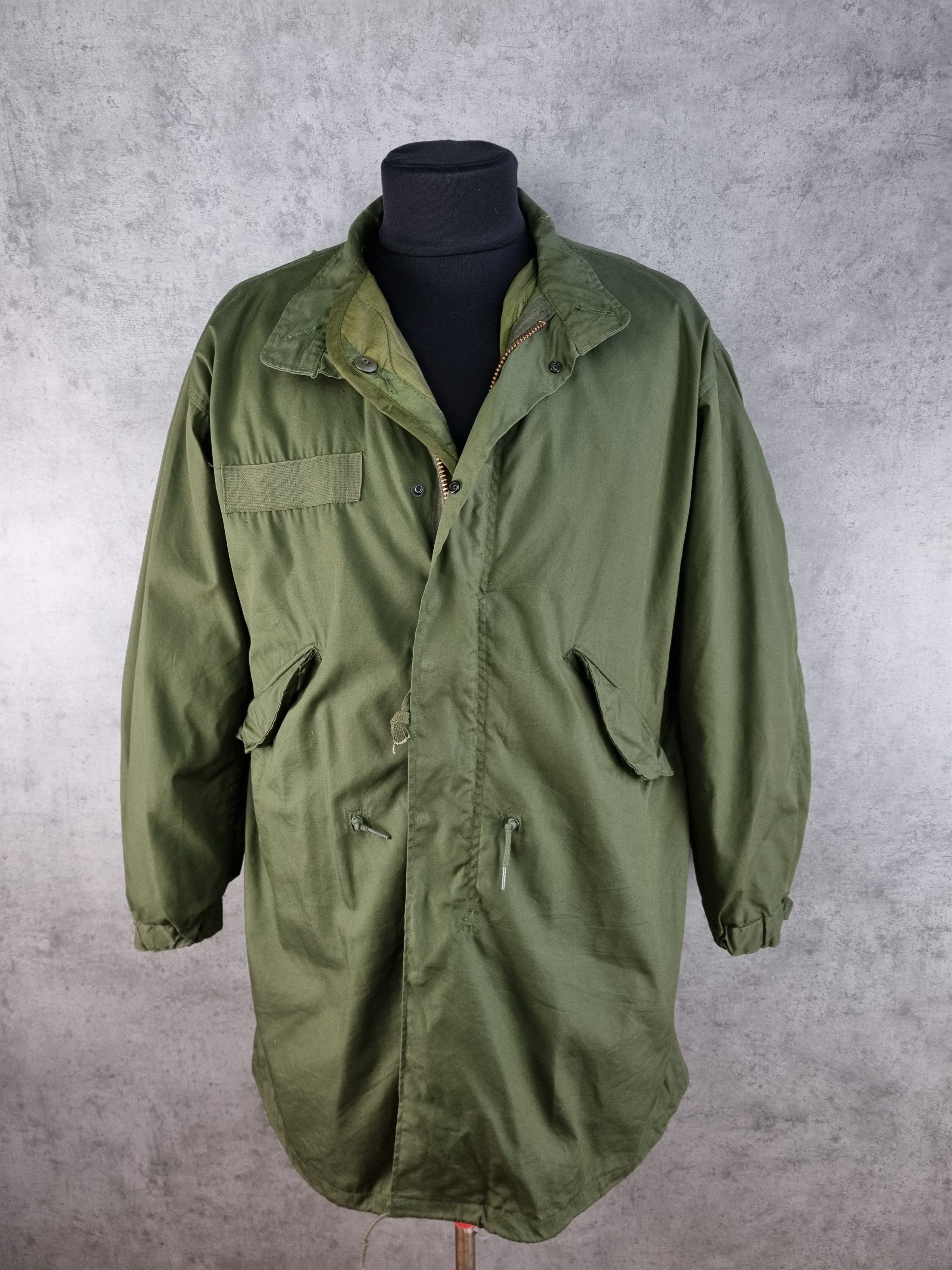 Vintage Iconic 80s Army Fishtail Military Parka seen on Kanye Size US S / EU 44-46 / 1 - 22 Thumbnail