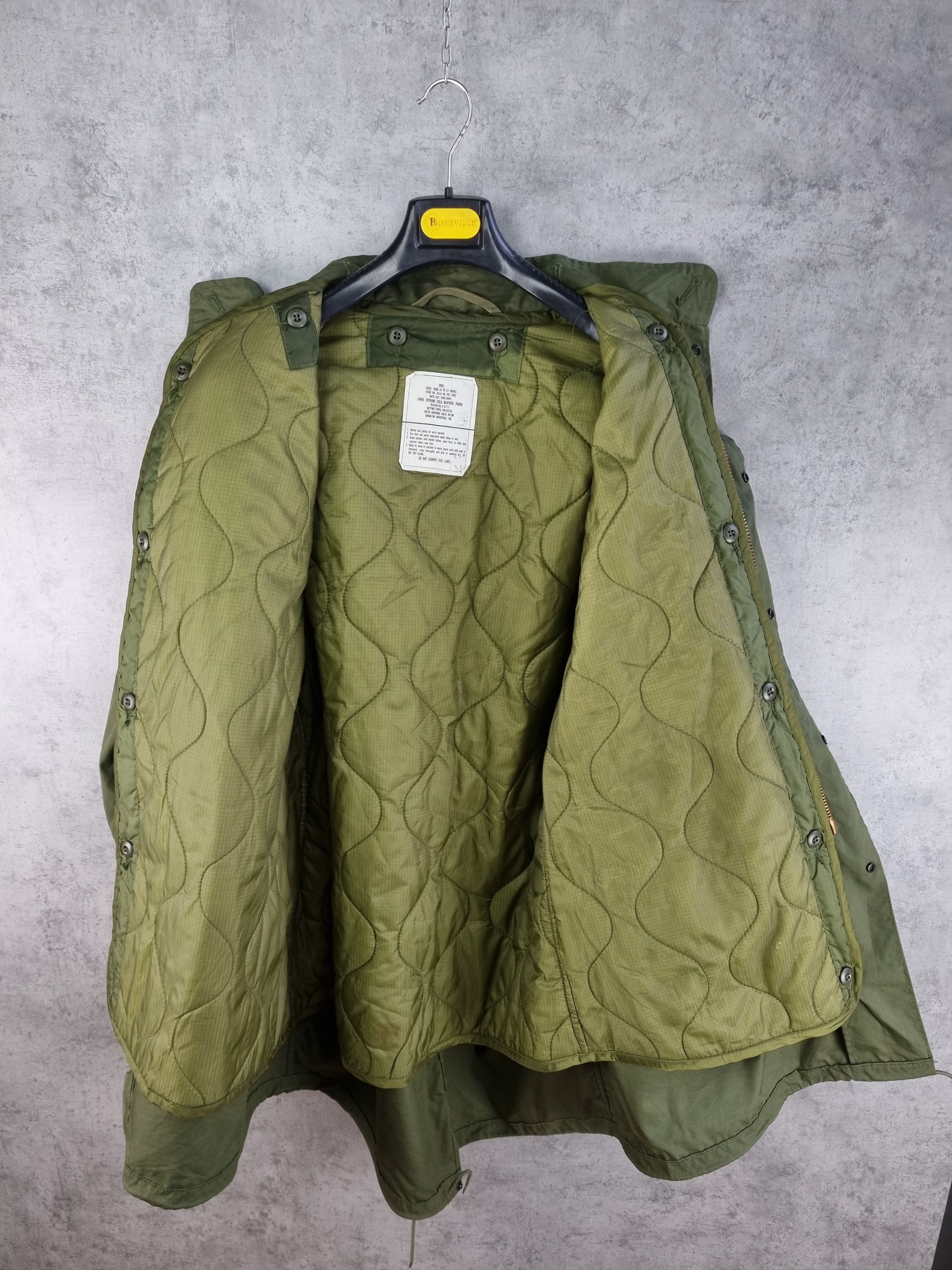 Vintage Iconic 80s Army Fishtail Military Parka seen on Kanye Size US S / EU 44-46 / 1 - 5 Thumbnail