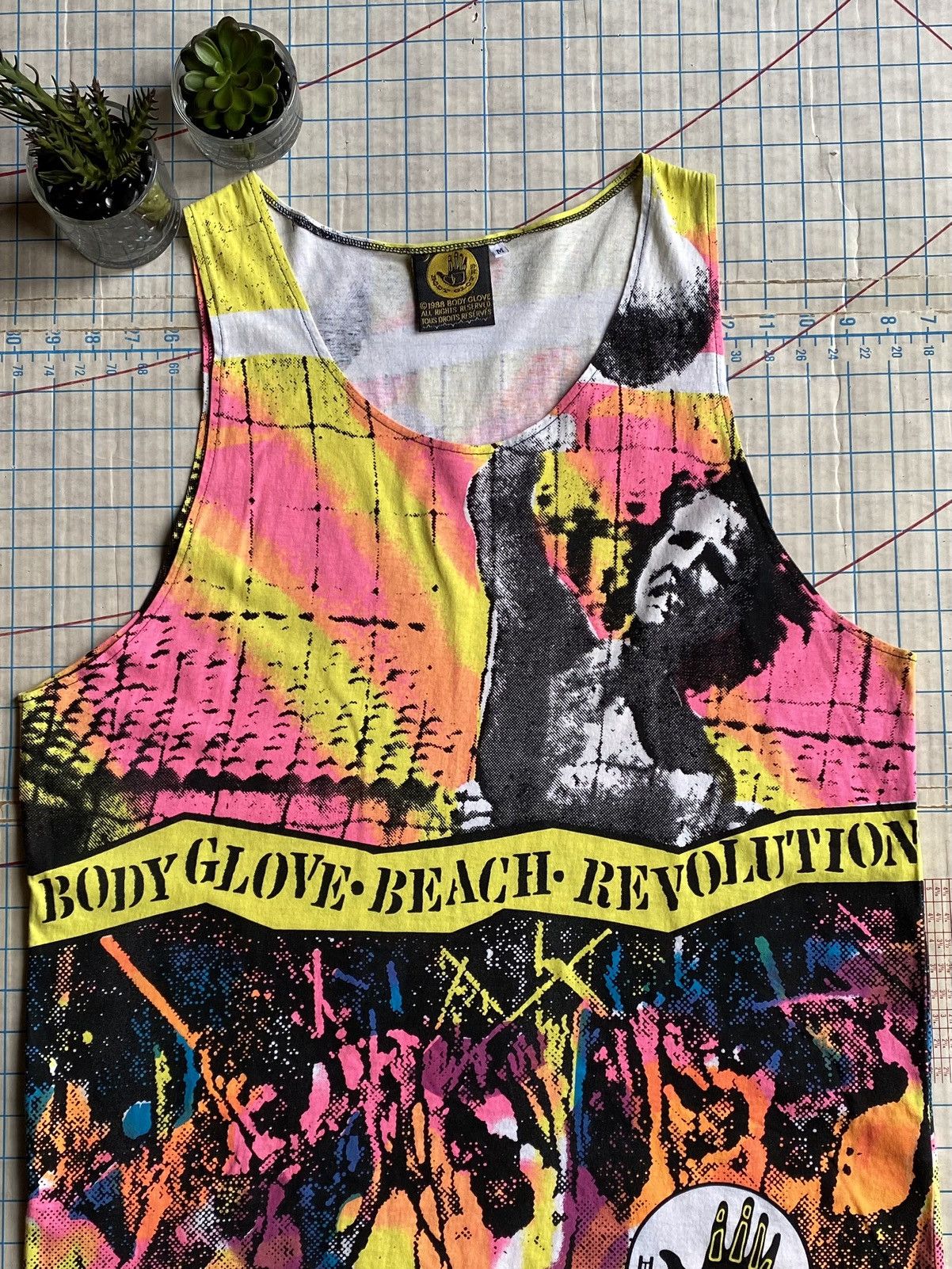 Body Glove × Vintage Vintage Body Glove All Over Print Beach Volleyball Tank Top Size US L / EU 52-54 / 3 - 2 Thumbnail