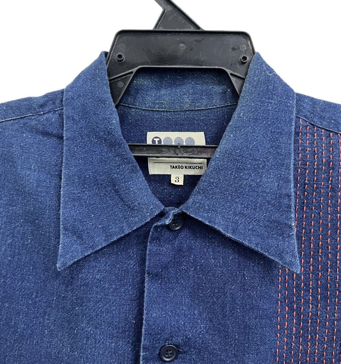 Indigo × Takeo Kikuchi Takeo Kikuchi Short Sleeve Button up Size US M / EU 48-50 / 2 - 3 Thumbnail