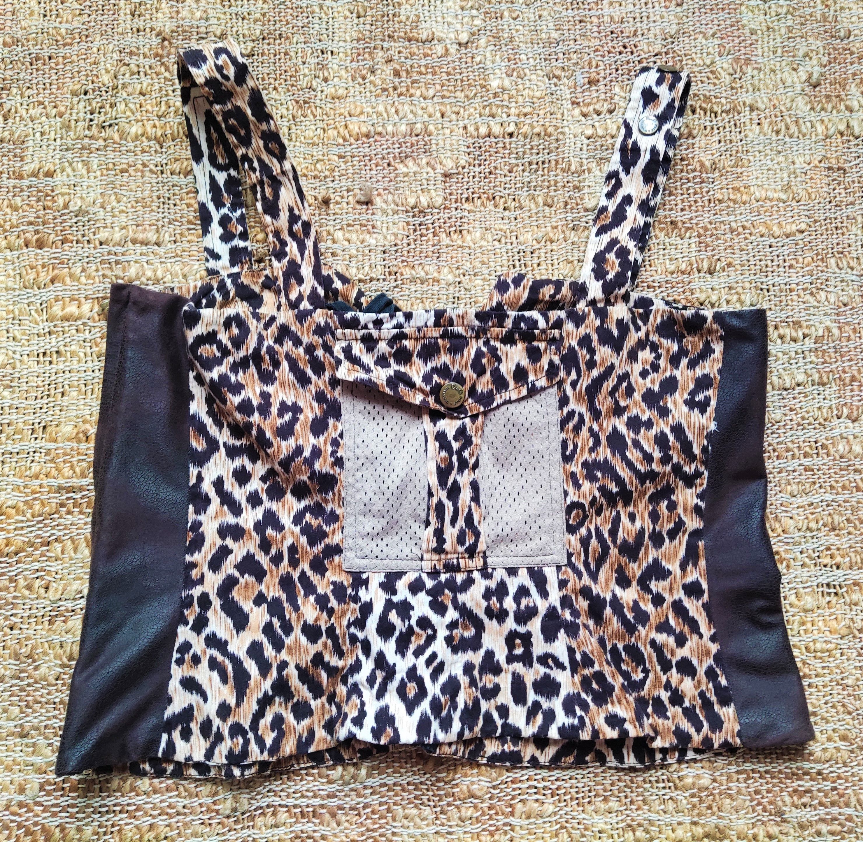 Dolce & Gabbana D&G Dolce and Gabbana Leopard Tiger Bustier Cargo Top Corset Size L / US 10 / IT 46 - 15 Thumbnail