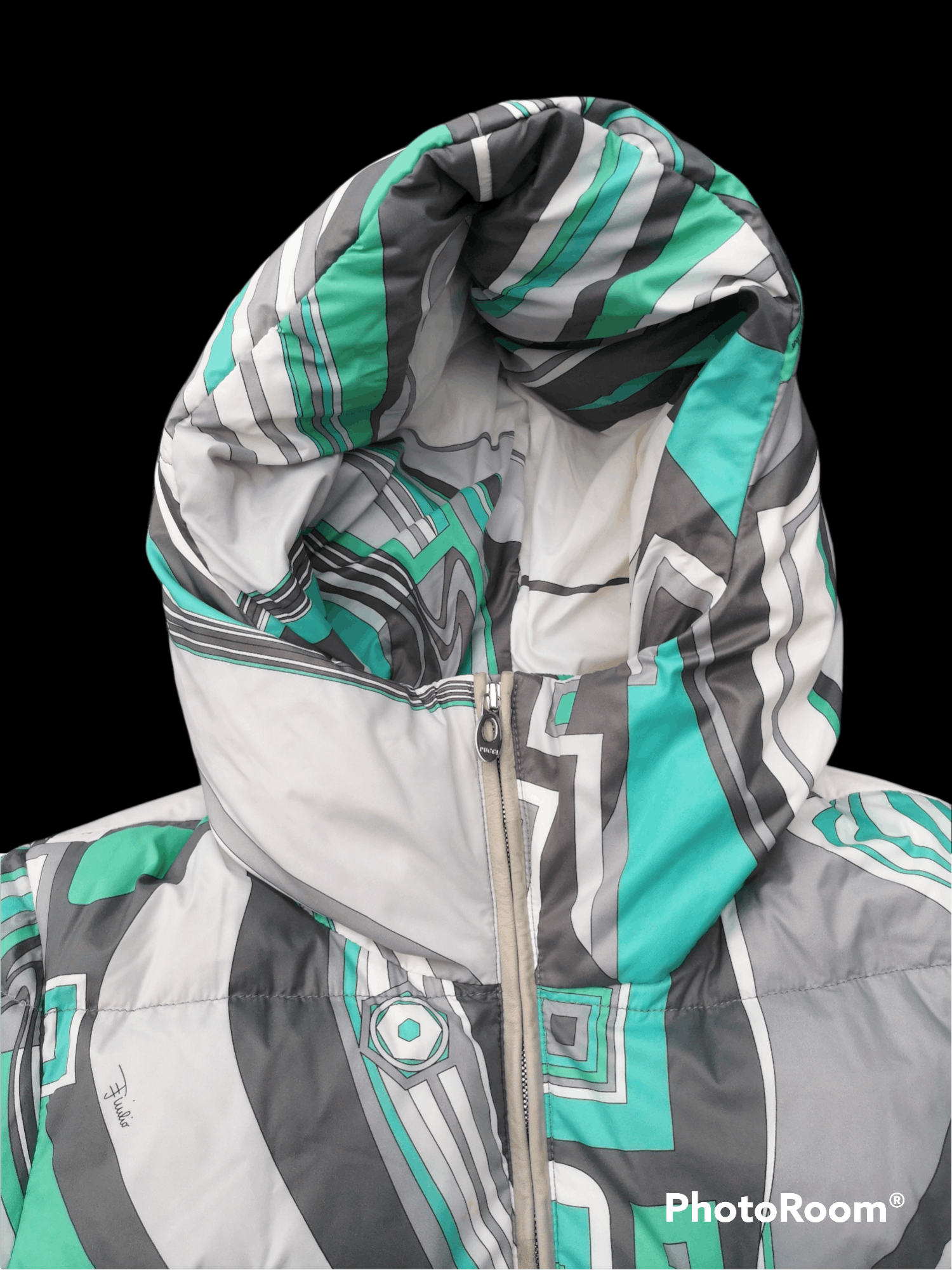 Emilio Pucci Nice Design Emilio Pucci Firenze Puffer Down Jacket Size S / US 4 / IT 40 - 4 Thumbnail