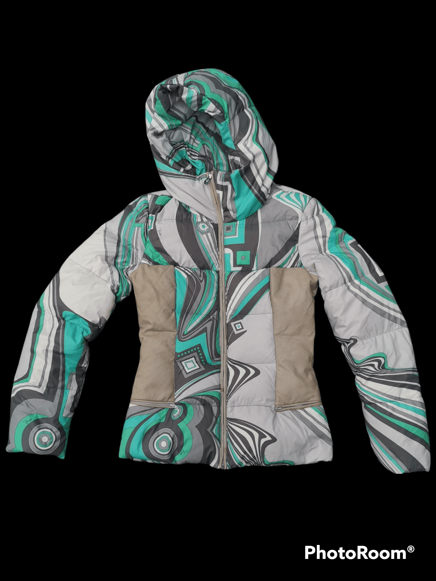 Emilio Pucci Nice Design Emilio Pucci Firenze Puffer Down Jacket Size S / US 4 / IT 40 - 1 Thumbnail