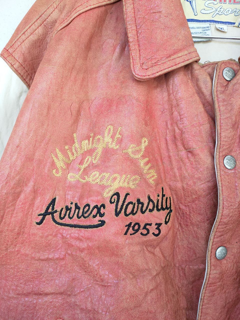 Avirex Vintage Avirex MSL Varsity Jacket Size US XXL / EU 58 / 5 - 5 Thumbnail