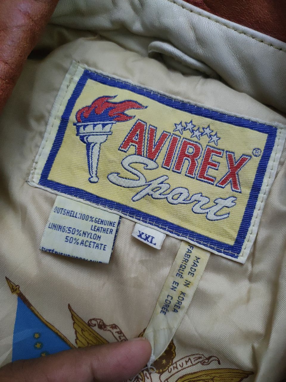 Avirex Vintage Avirex MSL Varsity Jacket Size US XXL / EU 58 / 5 - 7 Thumbnail