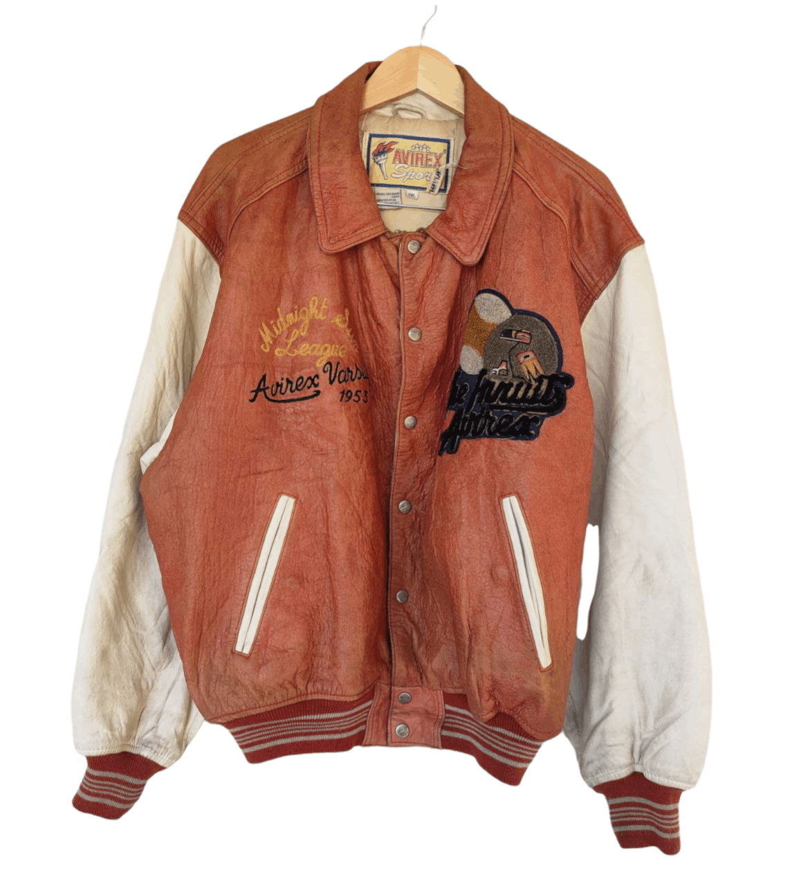 Avirex Vintage Avirex MSL Varsity Jacket Size US XXL / EU 58 / 5 - 1 Thumbnail
