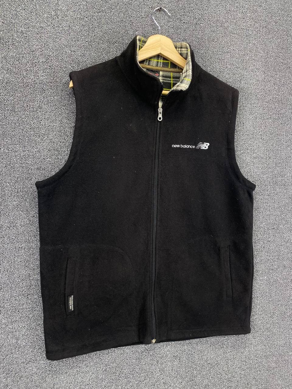 New Balance Vintage New Balance Fleece Vest Size US L / EU 52-54 / 3 - 2 Thumbnail