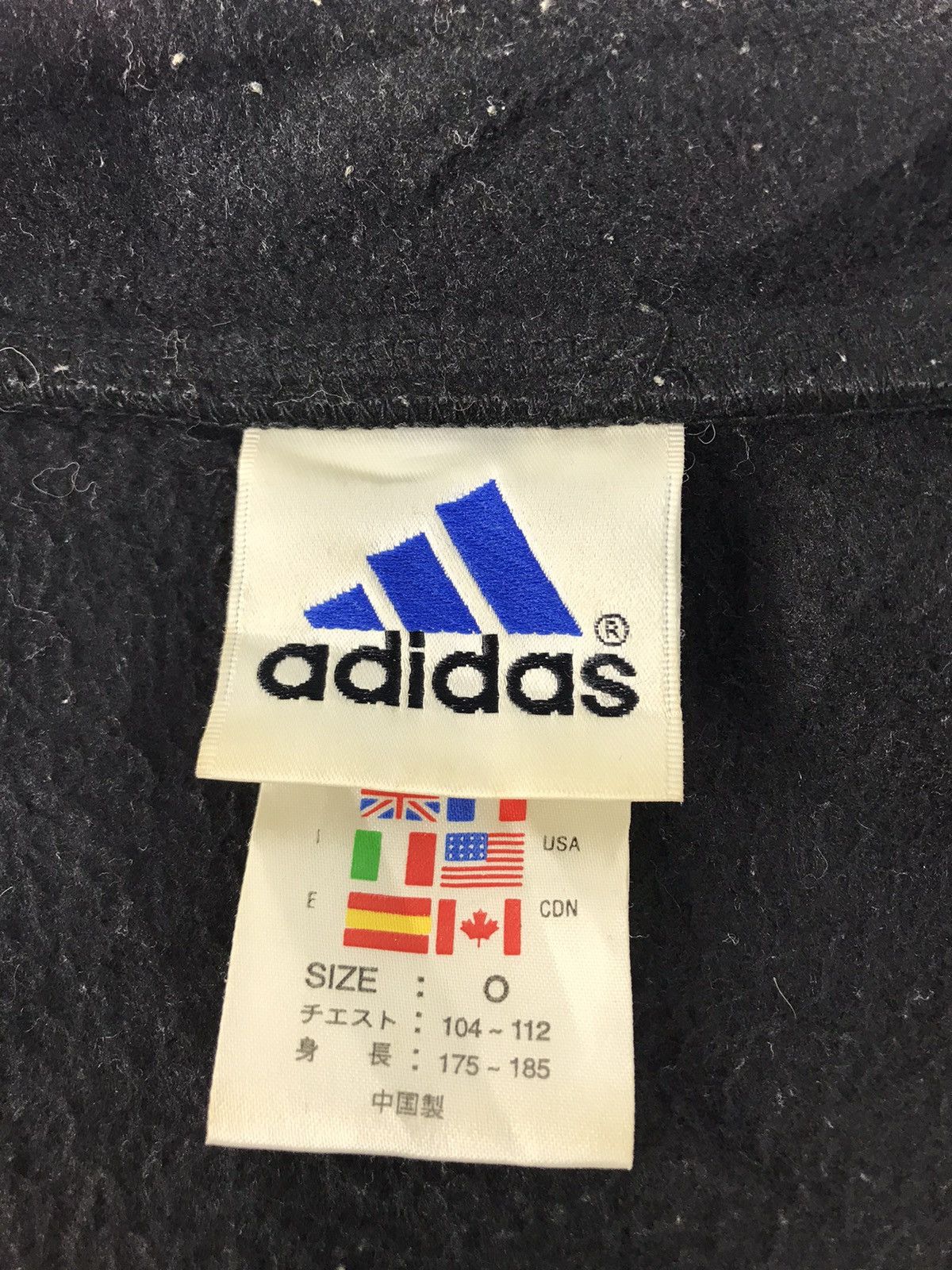 Adidas Adidas Fleece Jacket Brand Big Logo Spell Out Size US XXL / EU 58 / 5 - 5 Thumbnail