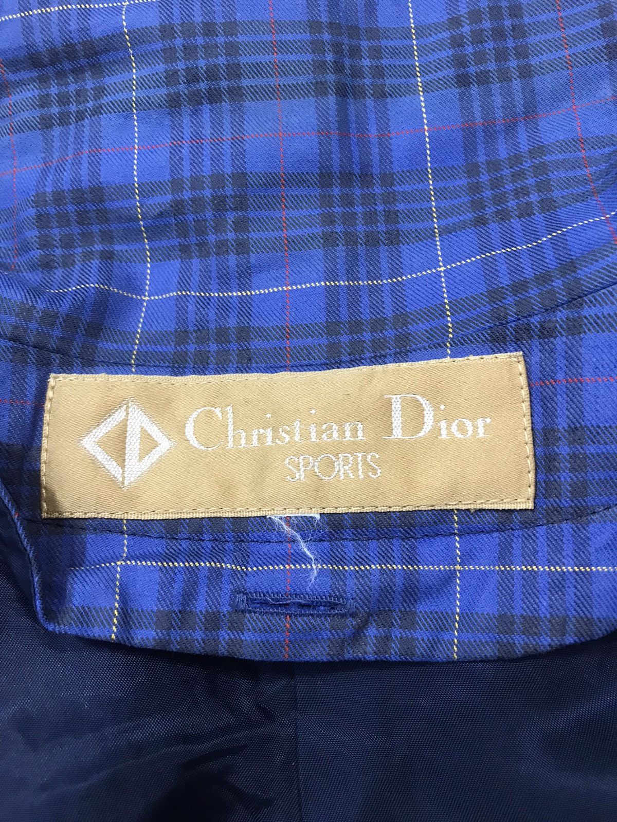 Christian Dior Monsieur Christian Dior Sports Trench Coat Checked Double Breasted Size US XL / EU 56 / 4 - 6 Thumbnail