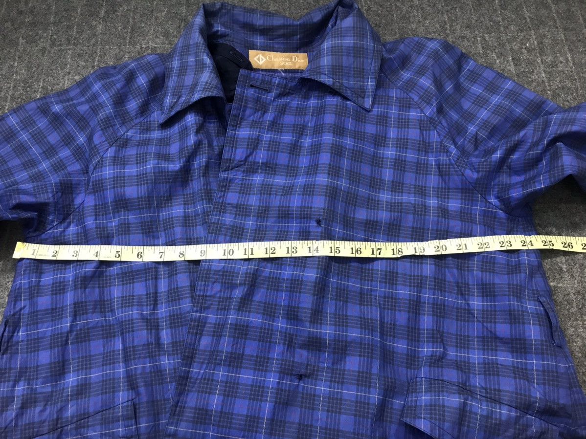 Christian Dior Monsieur Christian Dior Sports Trench Coat Checked Double Breasted Size US XL / EU 56 / 4 - 9 Thumbnail