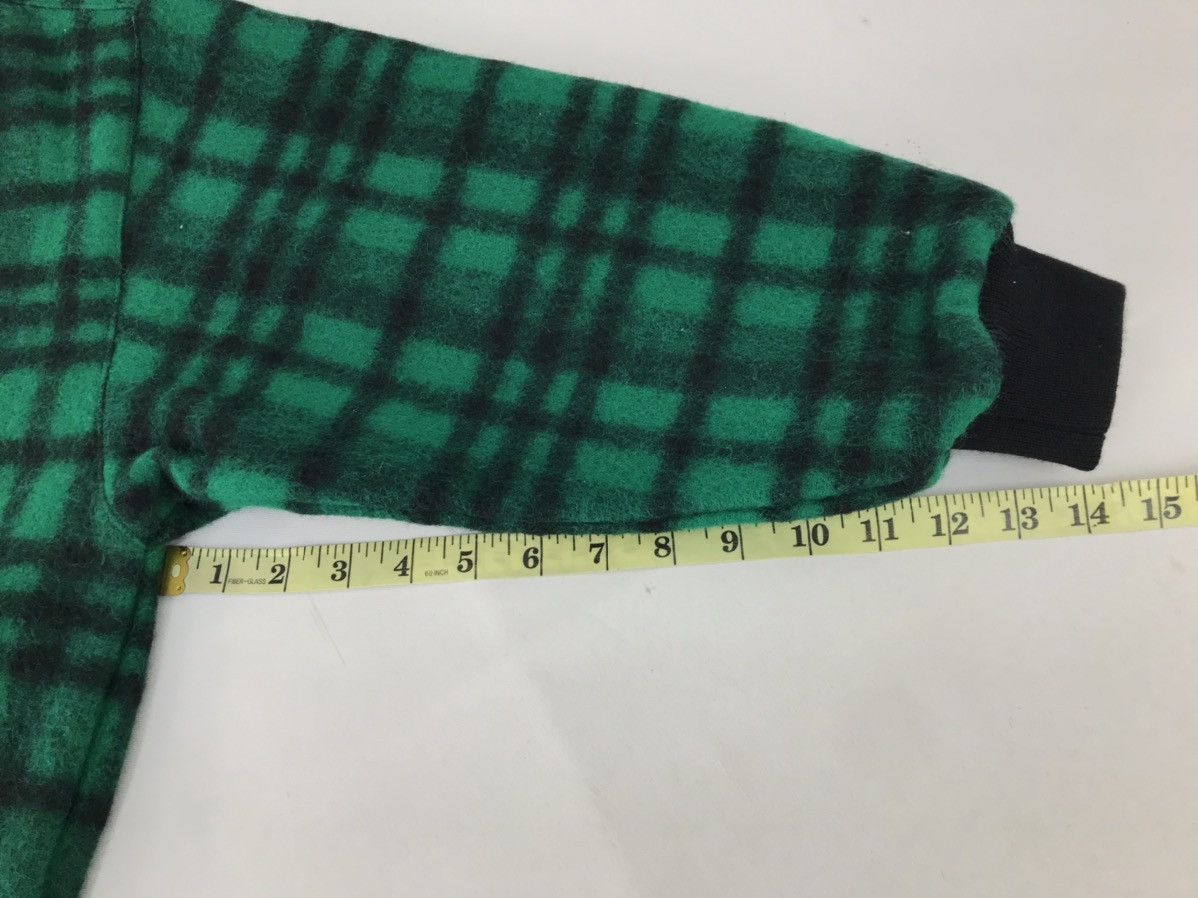 Japanese Brand Sun For Men Tokyo Fleece Jumper Plaid Checked K491j Size US L / EU 52-54 / 3 - 12 Thumbnail
