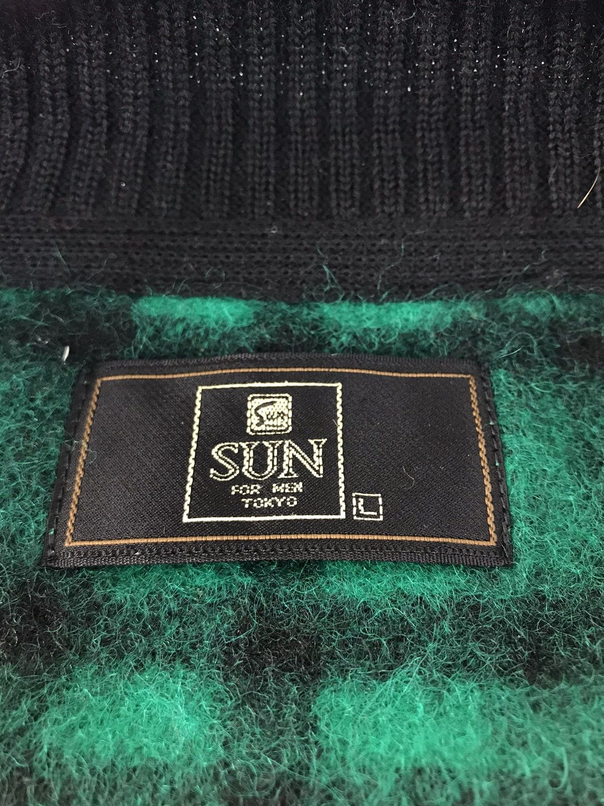 Japanese Brand Sun For Men Tokyo Fleece Jumper Plaid Checked K491j Size US L / EU 52-54 / 3 - 5 Thumbnail