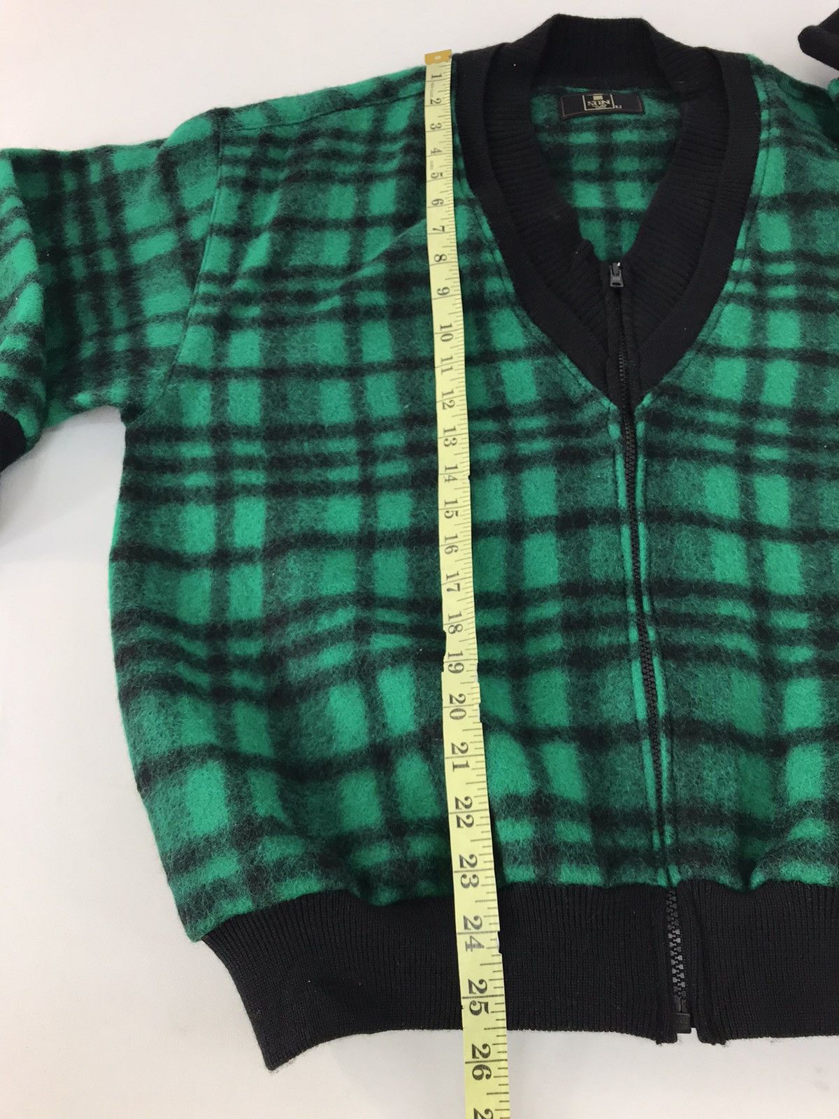 Japanese Brand Sun For Men Tokyo Fleece Jumper Plaid Checked K491j Size US L / EU 52-54 / 3 - 11 Thumbnail