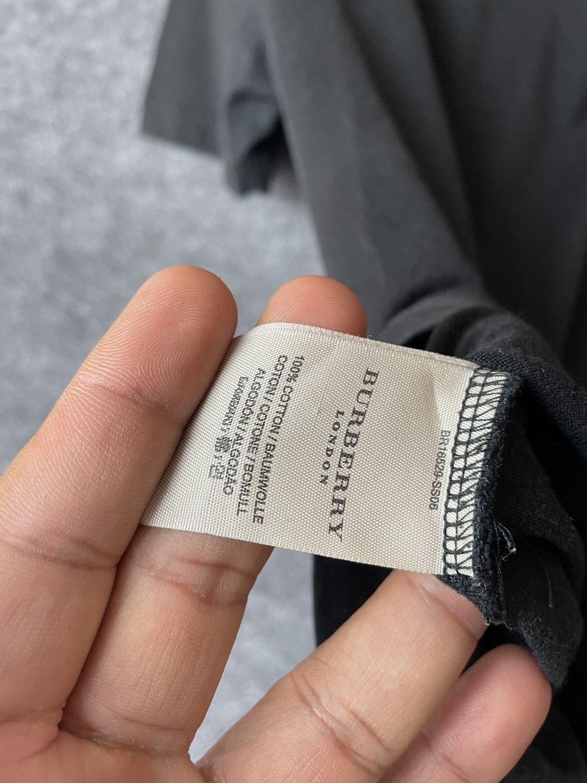 Burberry BURBERRY BLACK TEE Size US M / EU 48-50 / 2 - 6 Thumbnail