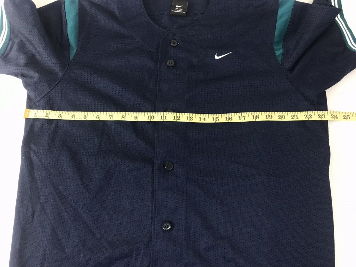 Nike Nike Team Baseball Button Simple Jerseys T-shirt Tee Size US XL / EU 56 / 4 - 12 Thumbnail