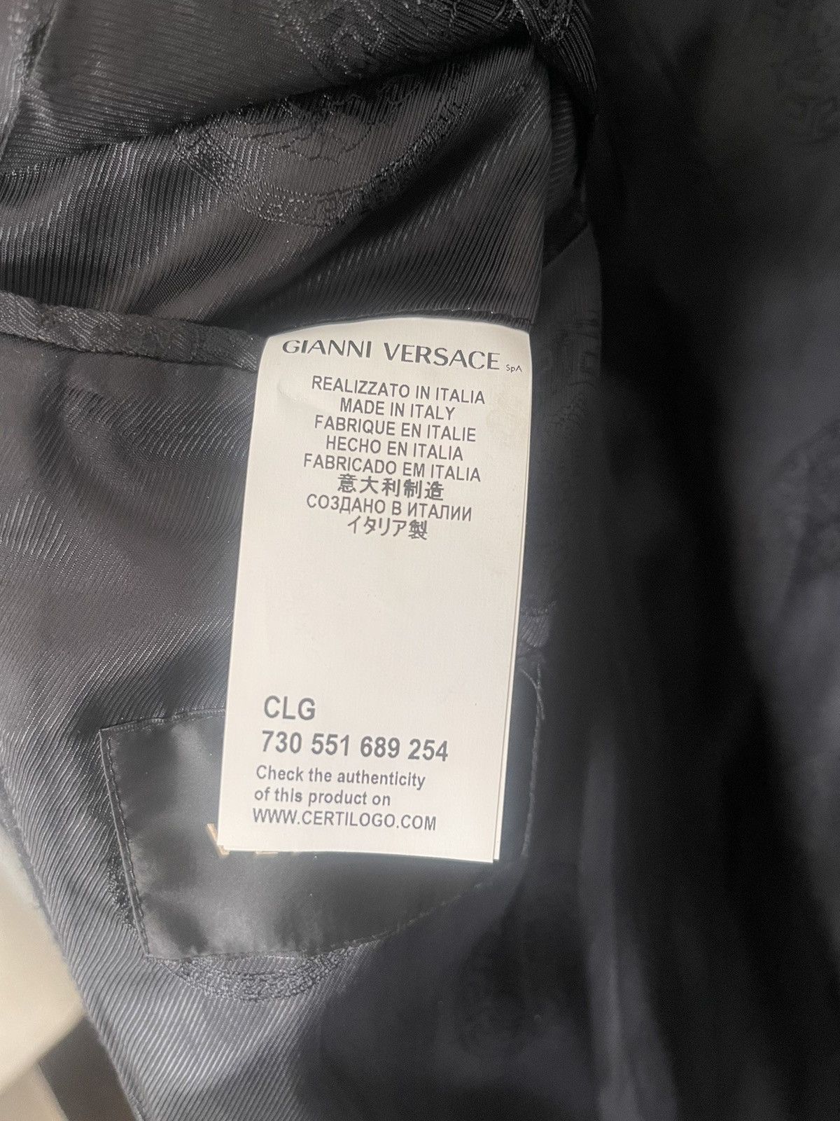 Versace Versace coat size 48 Size US M / EU 48-50 / 2 - 9 Thumbnail