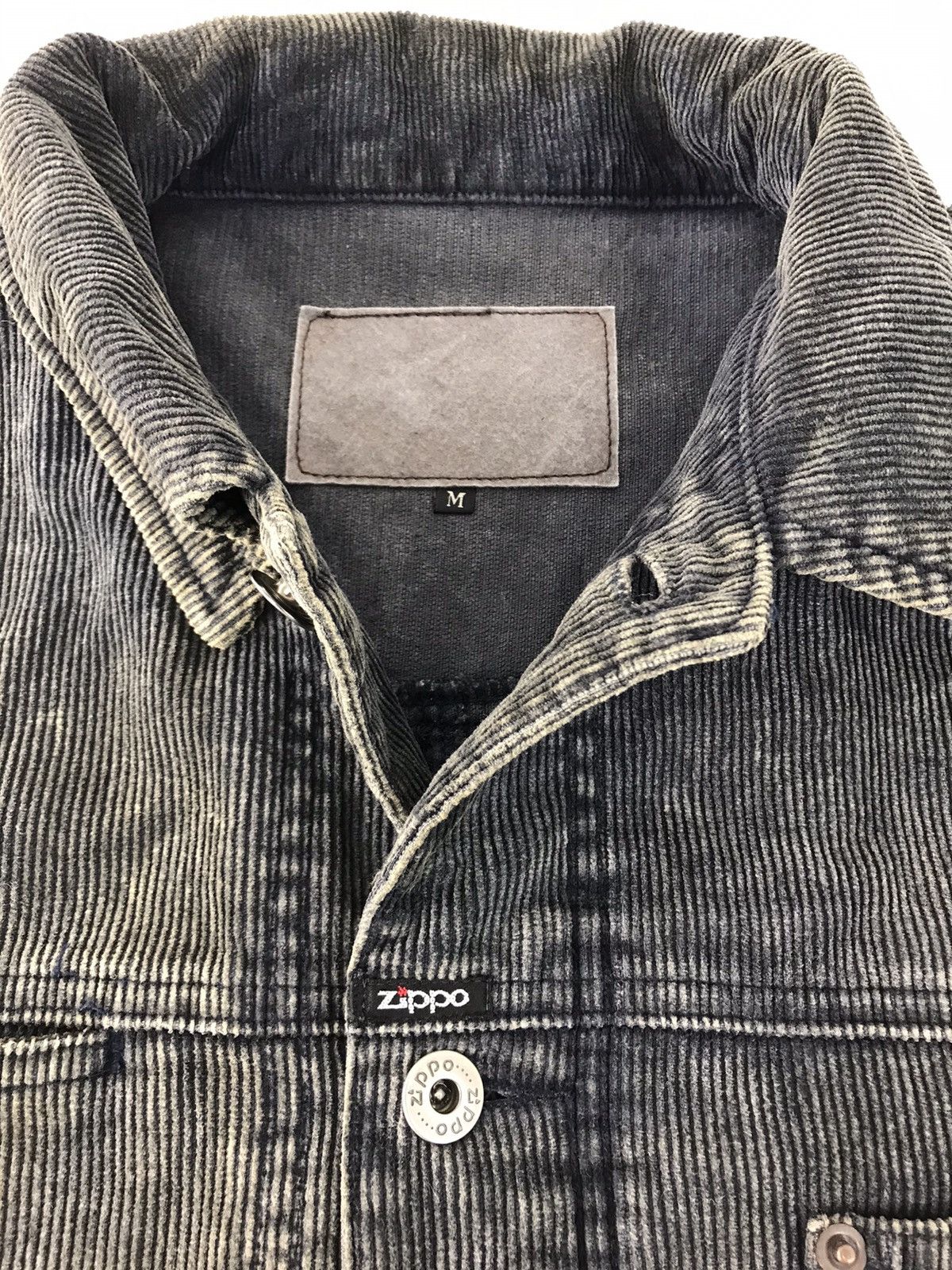 Vintage × Zippo 90s Zippo Corduroy Button Up Style Chore Jacket Big Pocket Size US L / EU 52-54 / 3 - 2 Thumbnail