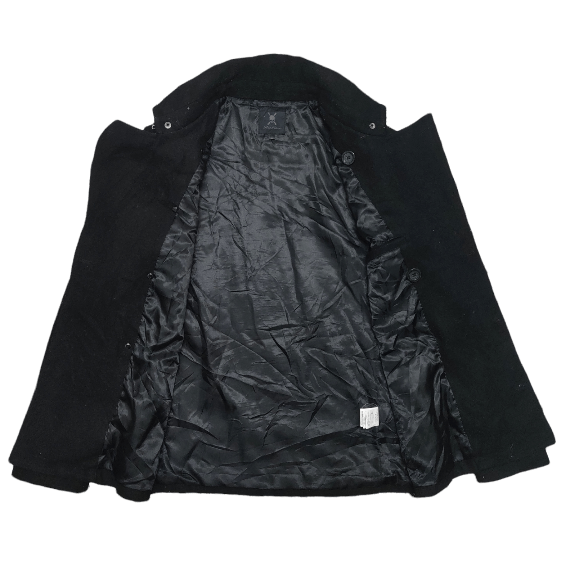 Roen Rat Roen Skull Skeleton Double Breasted Coat Size US L / EU 52-54 / 3 - 7 Thumbnail