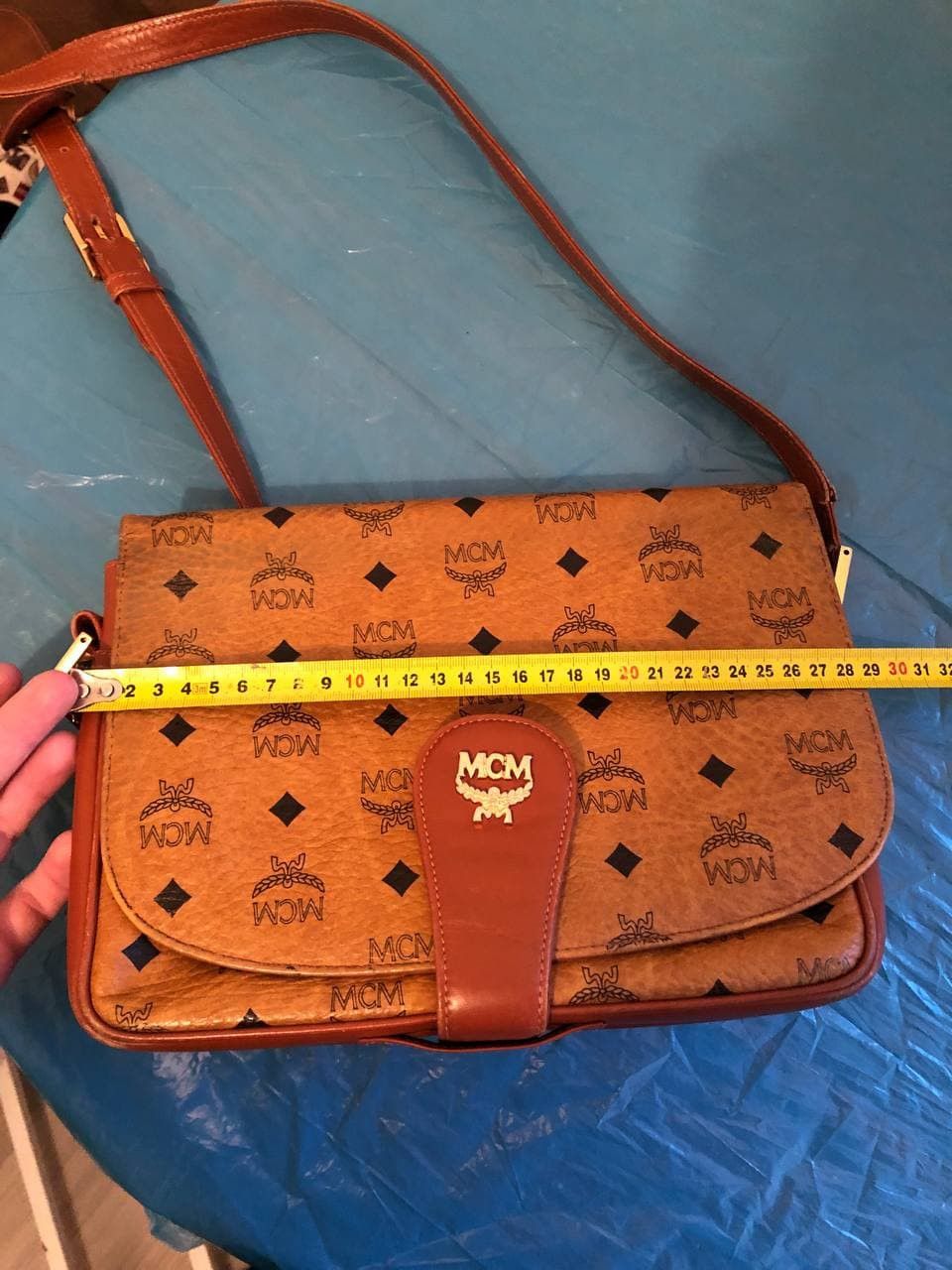 Handmade × MCM × Vintage Vintage Mcm Munchen handmade leather shoulder bag Size ONE SIZE - 11 Thumbnail