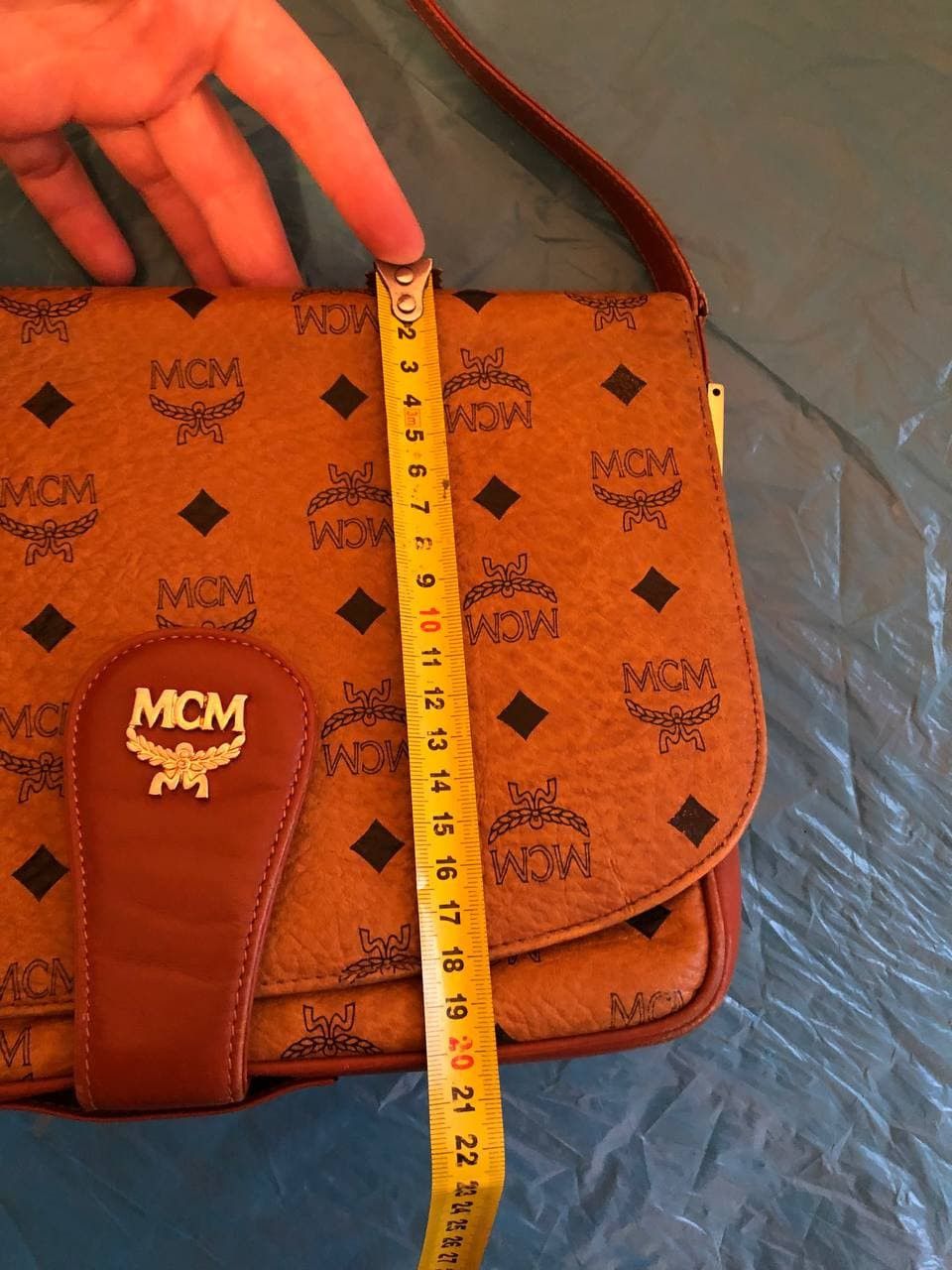 Handmade × MCM × Vintage Vintage Mcm Munchen handmade leather shoulder bag Size ONE SIZE - 12 Thumbnail