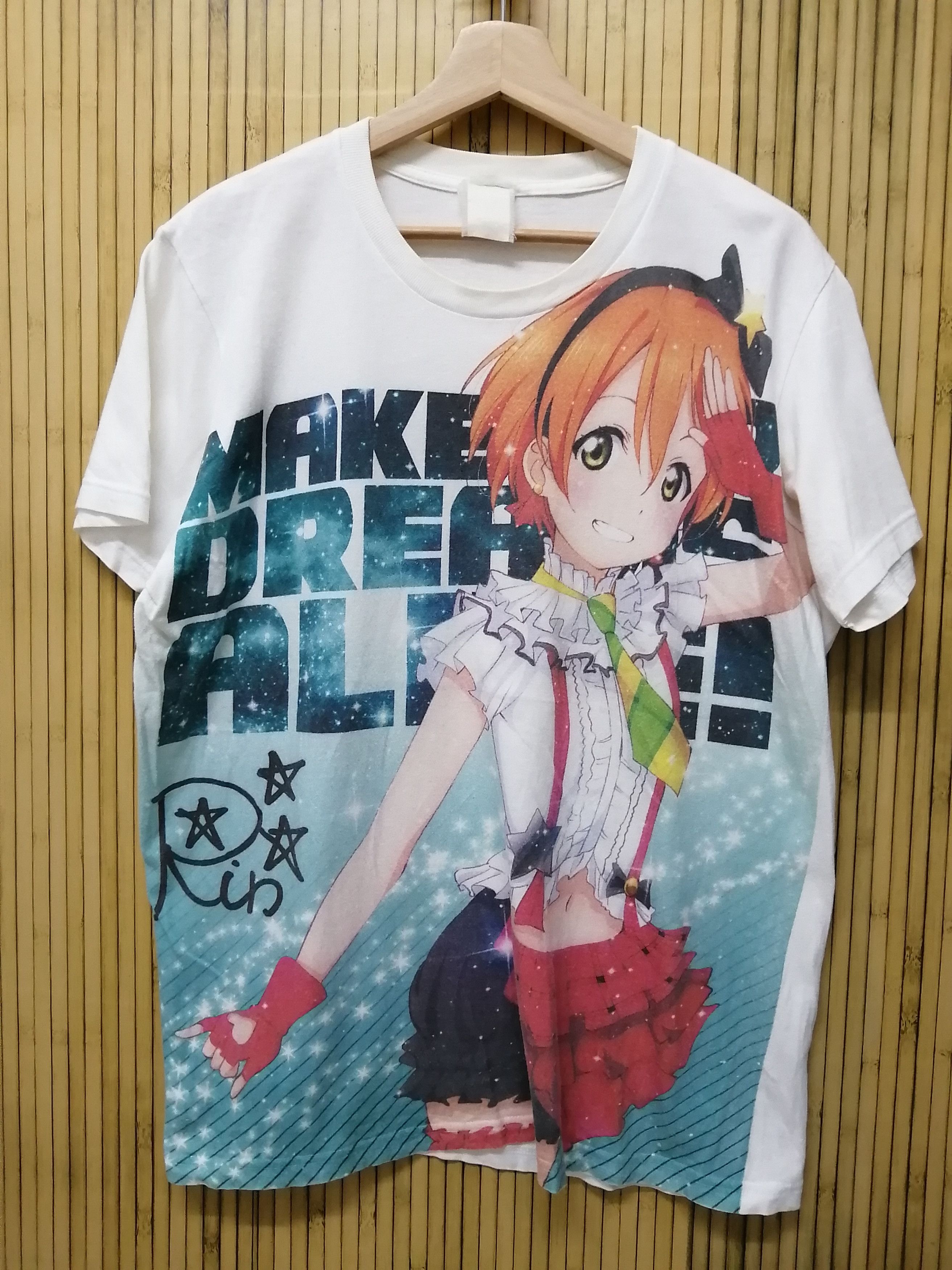 Anime Vintage RIN ANIMA Tshirt Size US L / EU 52-54 / 3 - 6 Thumbnail