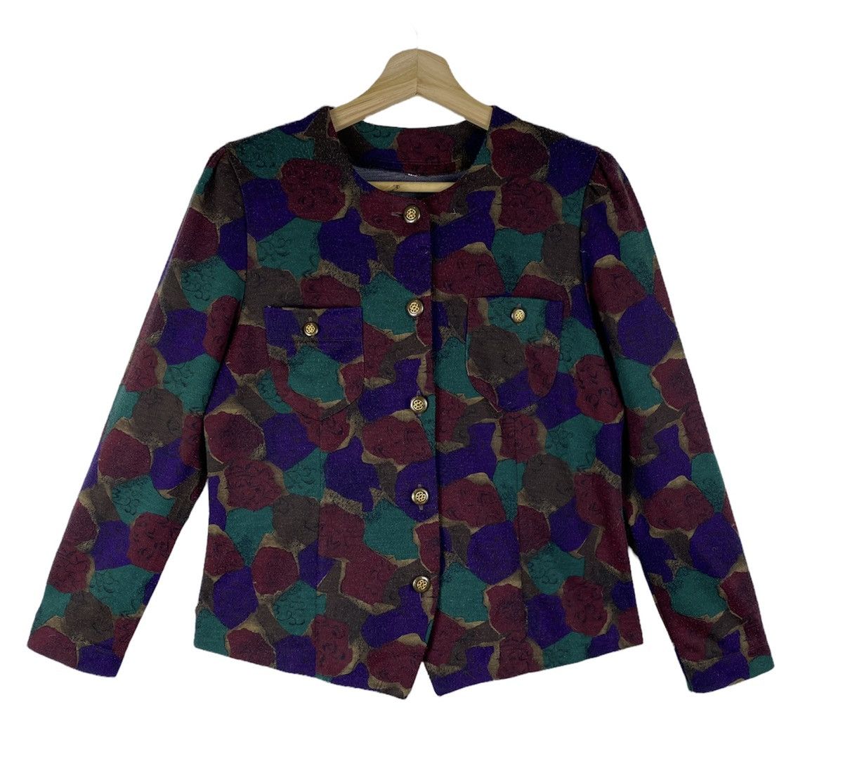Japanese Brand OFFER 🔥 Multicolour Button Up Cardigan Size US M / EU 48-50 / 2 - 1 Thumbnail