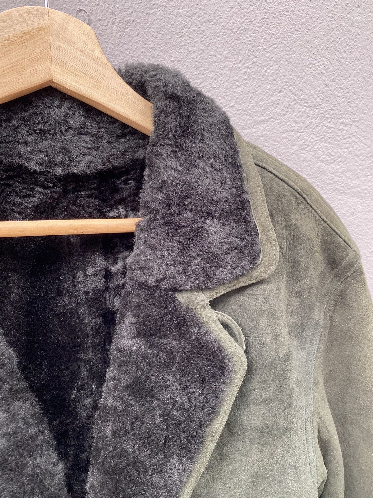 Japanese Brand ONBU de DACCO Lamb Fur Skin Genuine Leather Coat Size US M / EU 48-50 / 2 - 6 Thumbnail