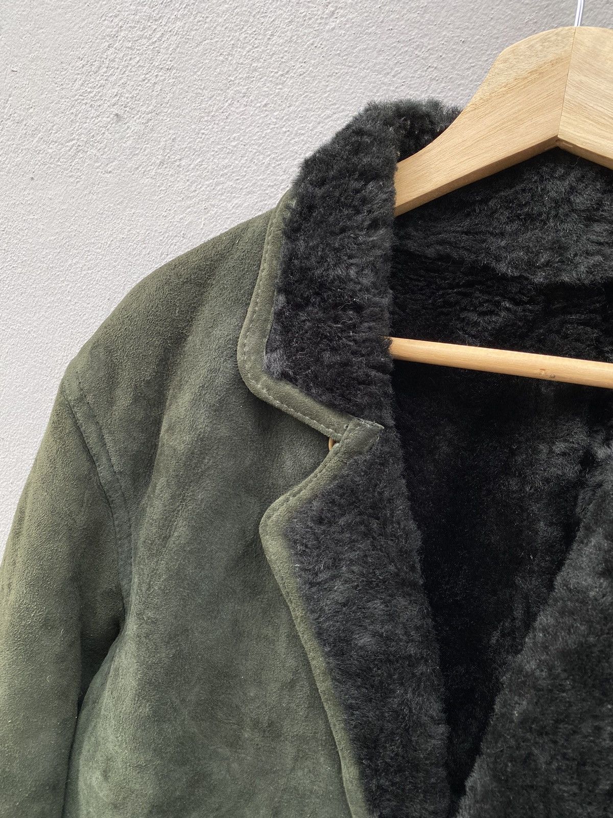 Japanese Brand ONBU de DACCO Lamb Fur Skin Genuine Leather Coat Size US M / EU 48-50 / 2 - 7 Thumbnail