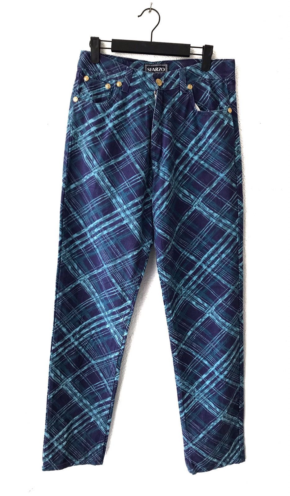Designer × If Six Was Nine Vintage Sfarzo Jeans Couture Pants Size US 29 - 2 Thumbnail